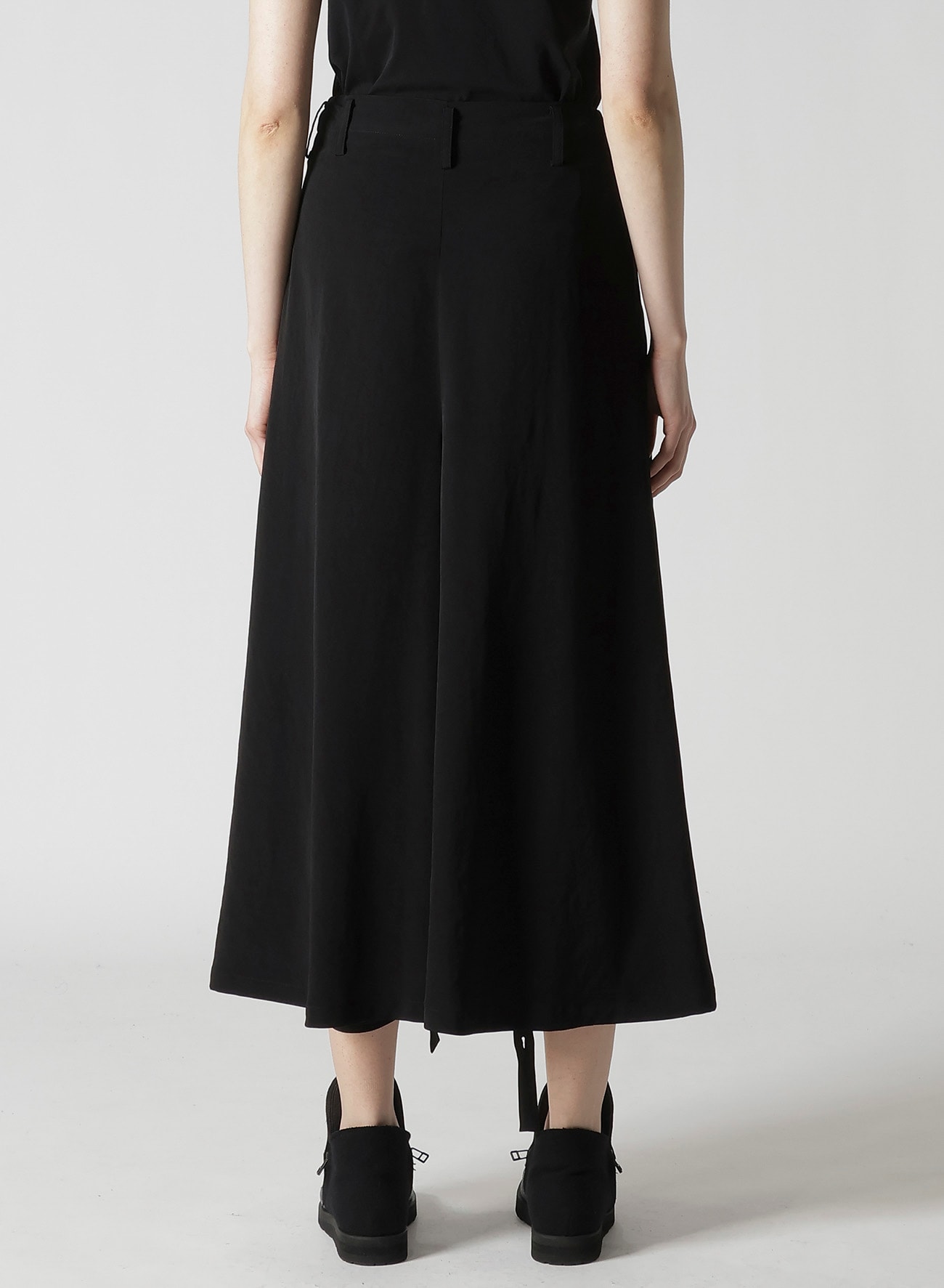 TA/PE CREPE DE CHINE F GATHERED PANTS