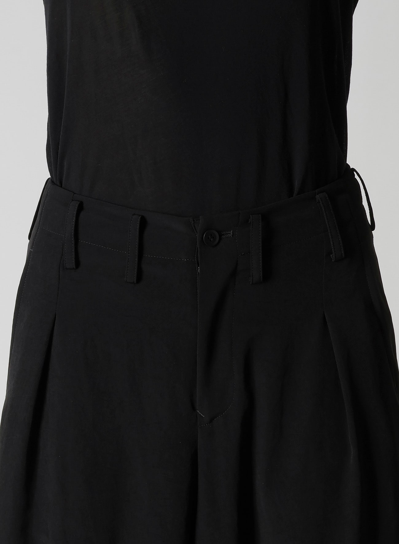 TA/PE CREPE DE CHINE F GATHERED PANTS