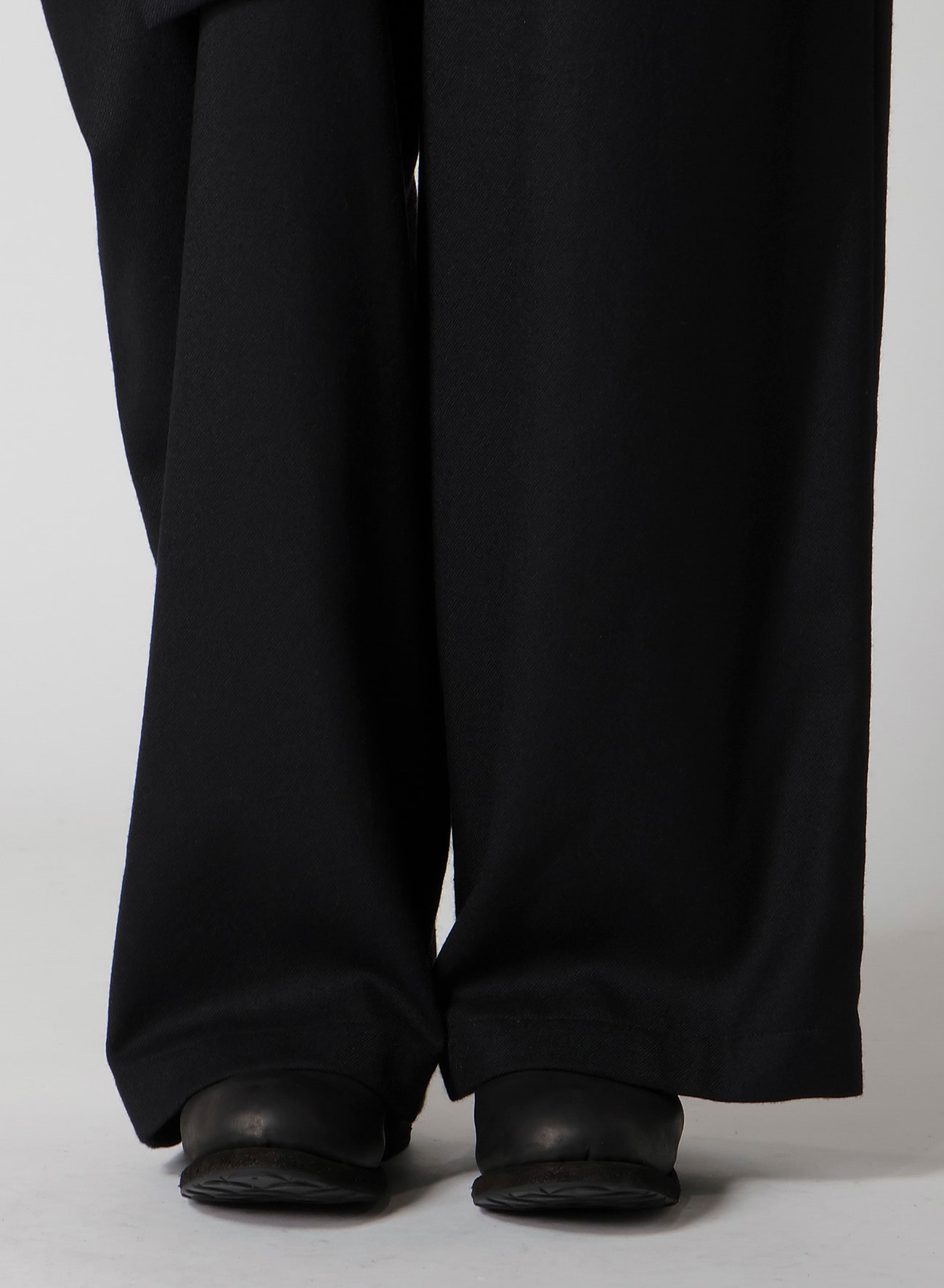 W/SAXONY  R DRAPED WIDE PANTS