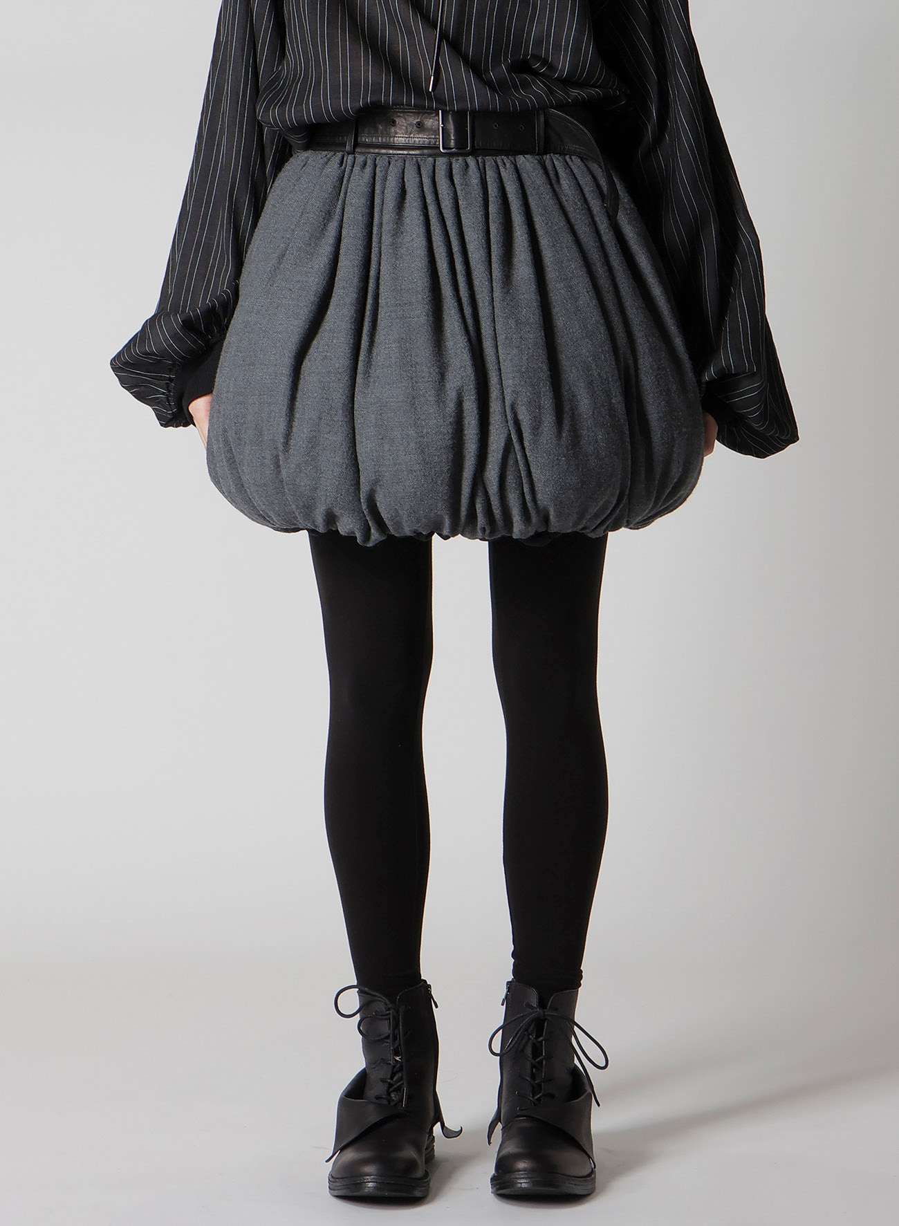 SOFT WOOL C FUWAFUWA PUMPKIN SKIRT