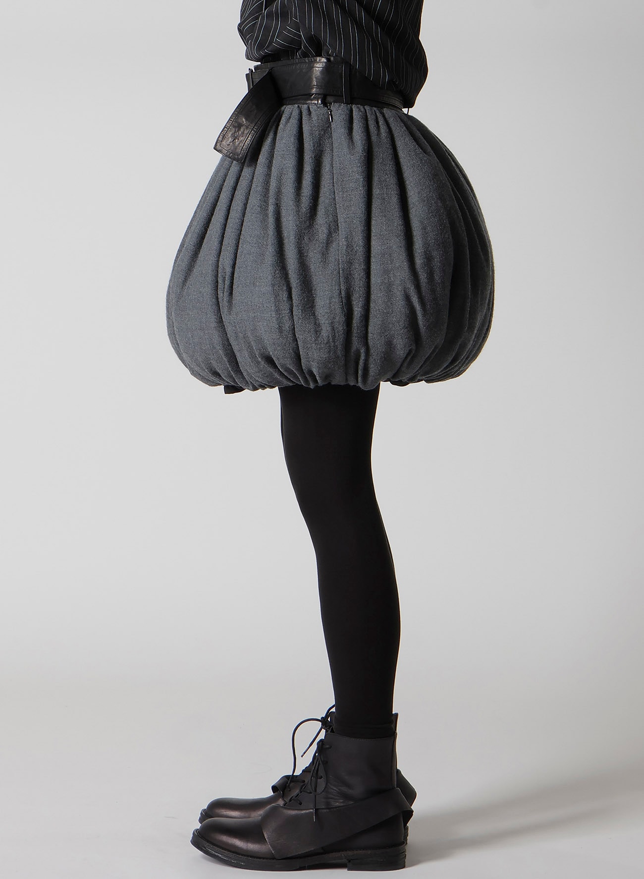 SOFT WOOL C FUWAFUWA PUMPKIN SKIRT