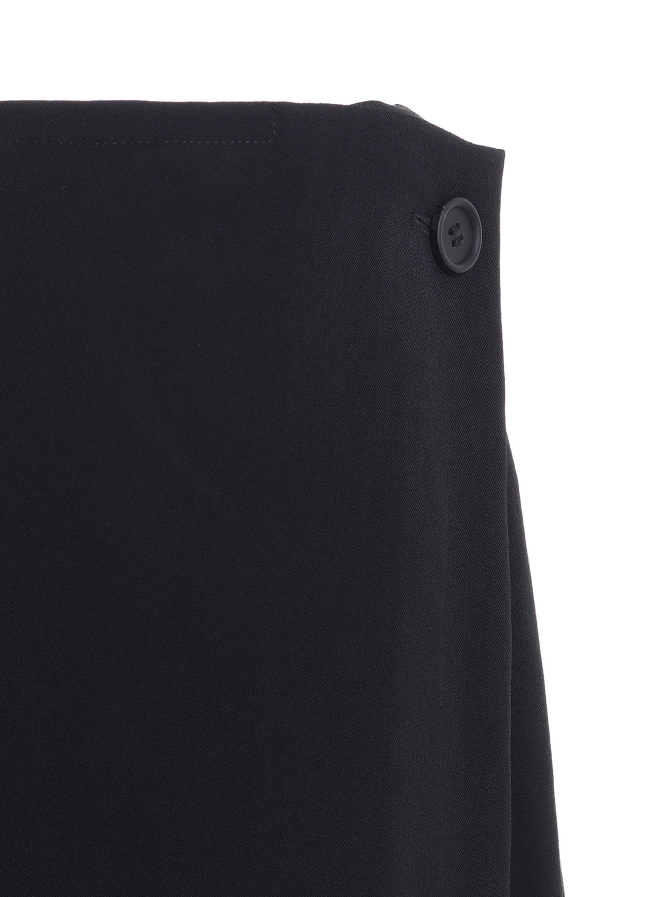 WOOL GABARDINE  LONG SKIRT