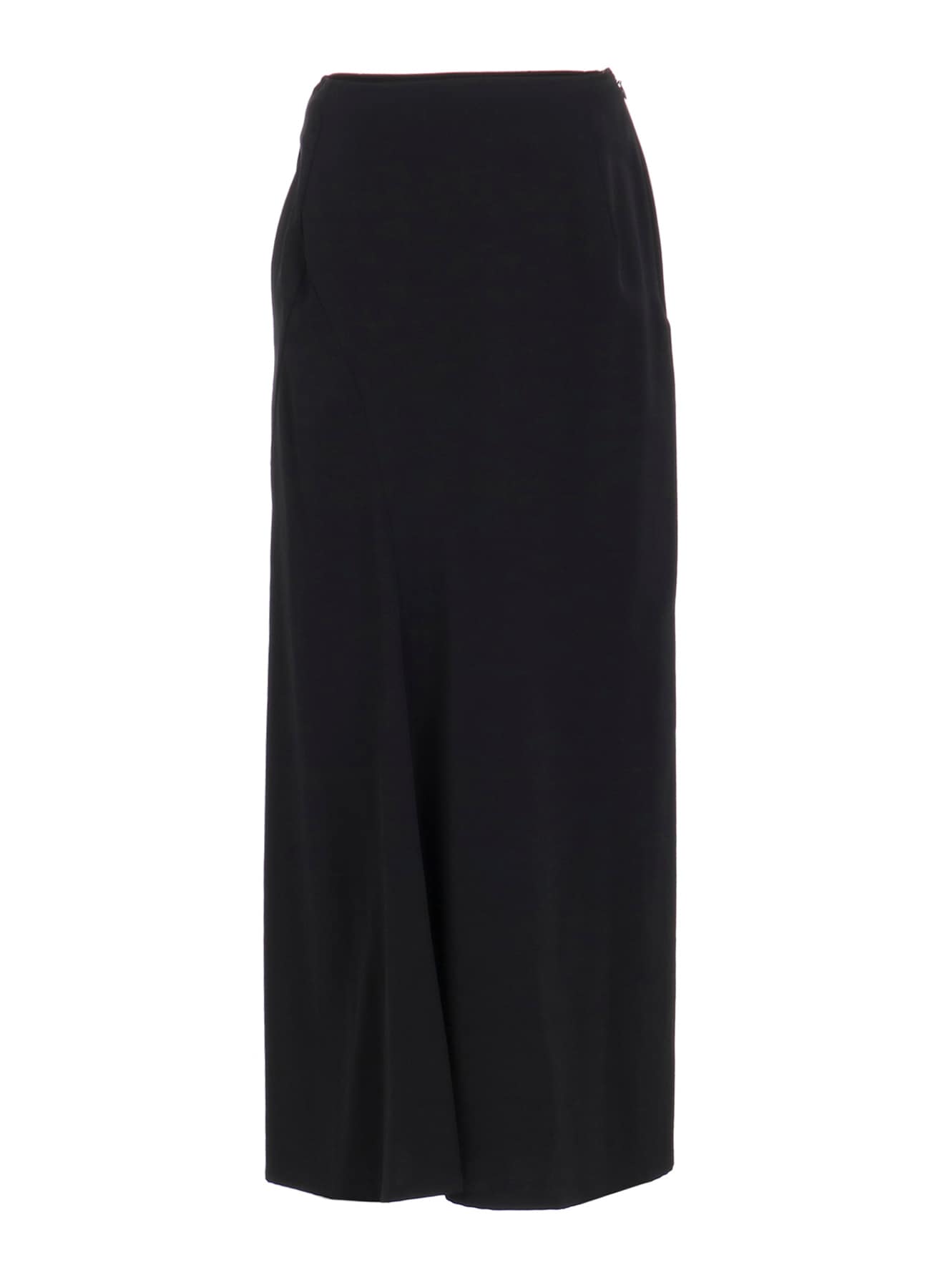 WOOL GABARDINE DIAGONAL CUTTING LONG SKIRT
