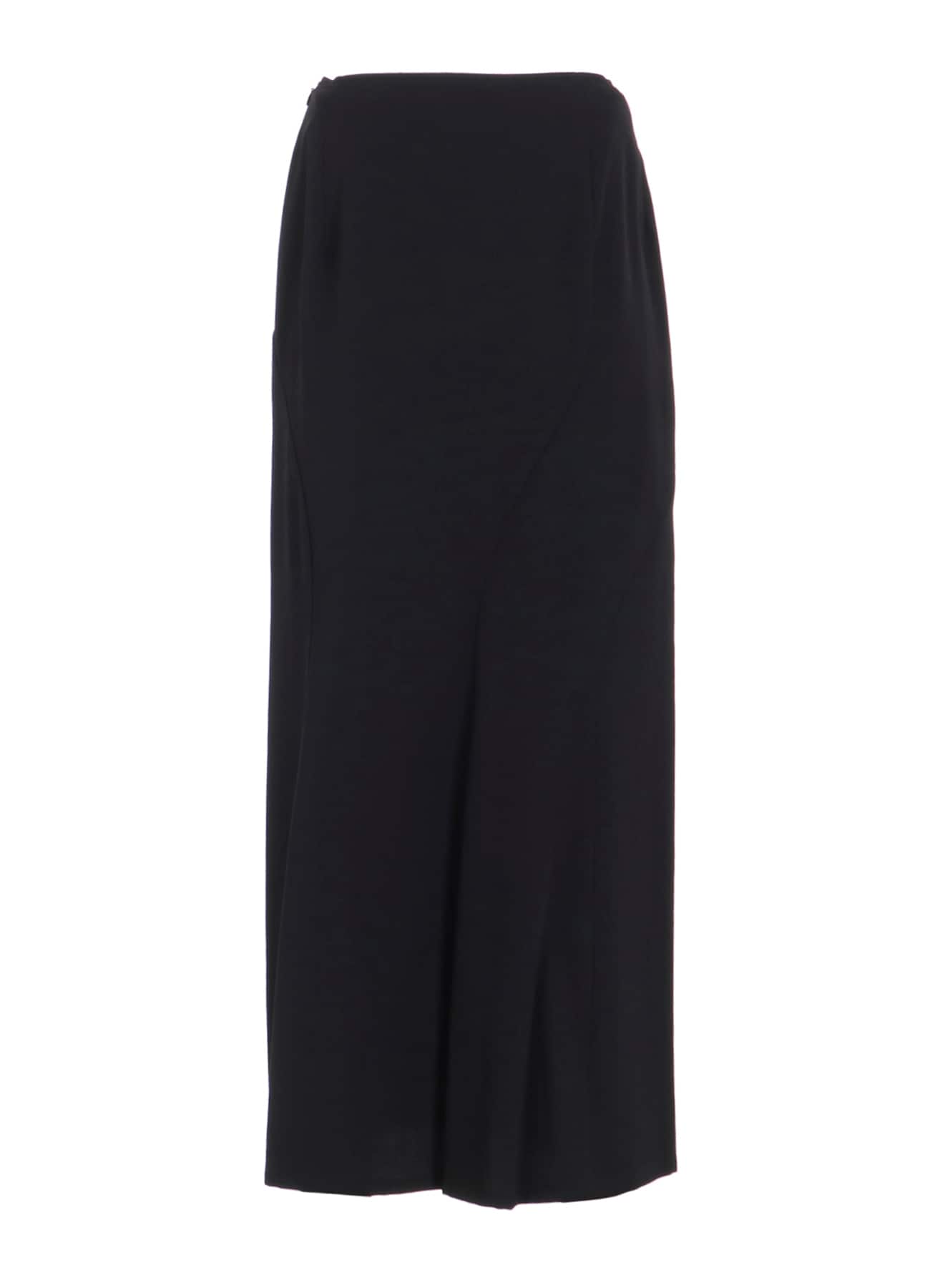 WOOL GABARDINE DIAGONAL CUTTING LONG SKIRT