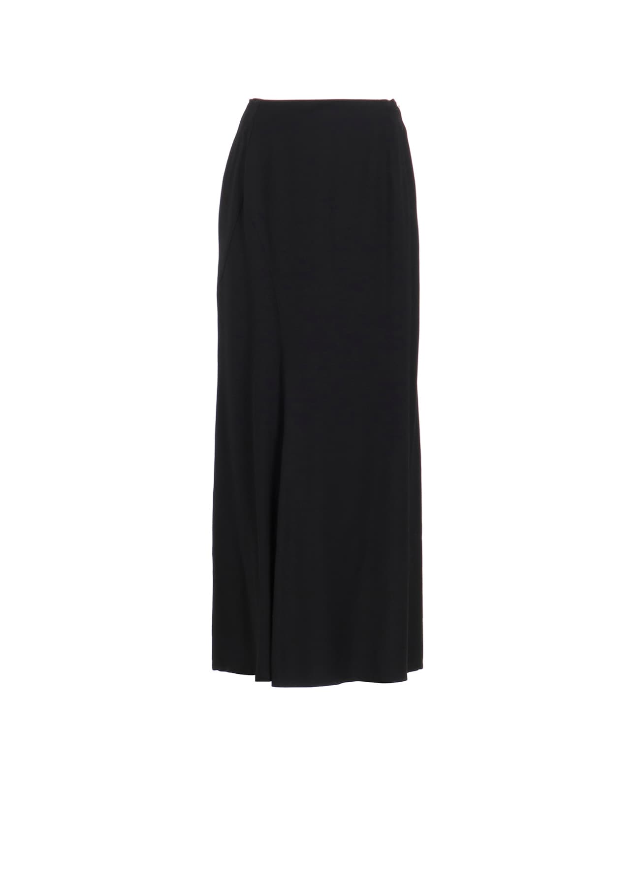 VISCOSE TWILL DIAGONAL CUTTING LONG SKIRT