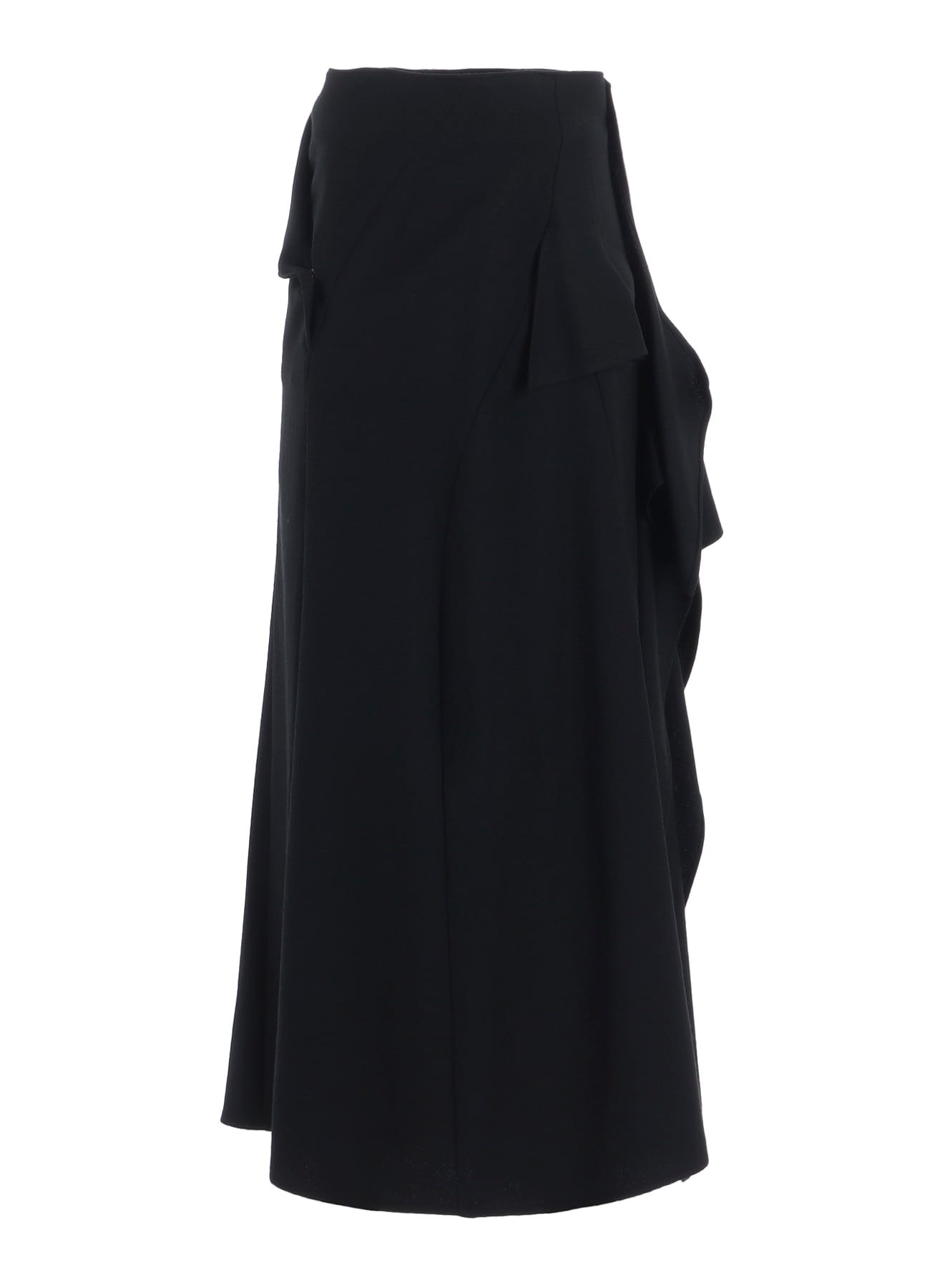 W/SAXONY  B DRAPED HIGH WAIST SKIRT