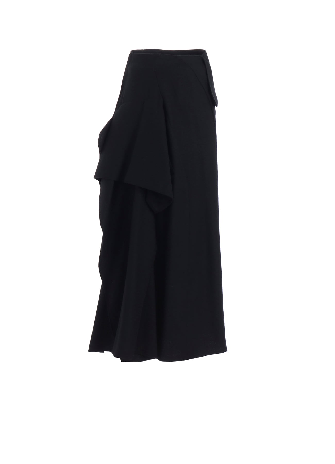W/SAXONY  B DRAPED HIGH WAIST SKIRT