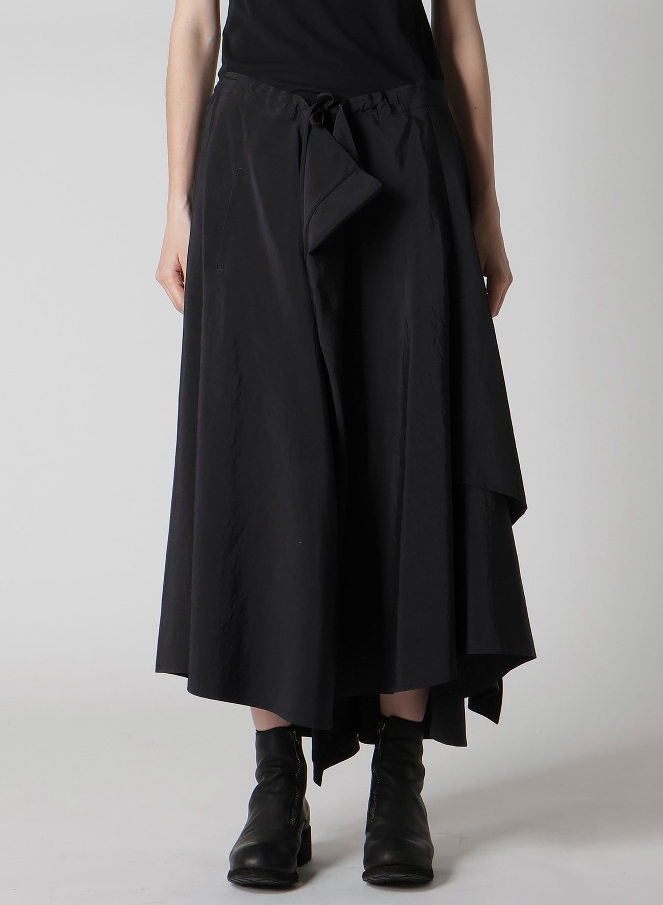 Ny/Si TAFFETA R GATHERED SKIRT