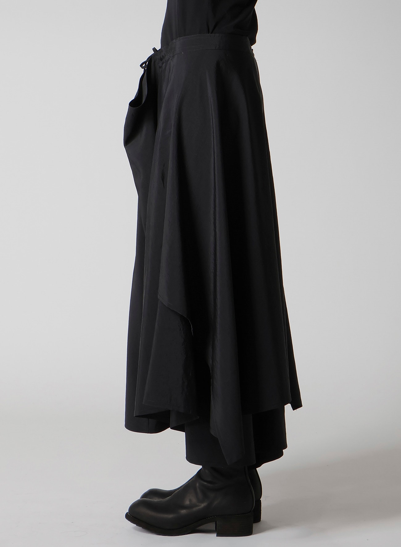 Ny/Si TAFFETA R GATHERED SKIRT