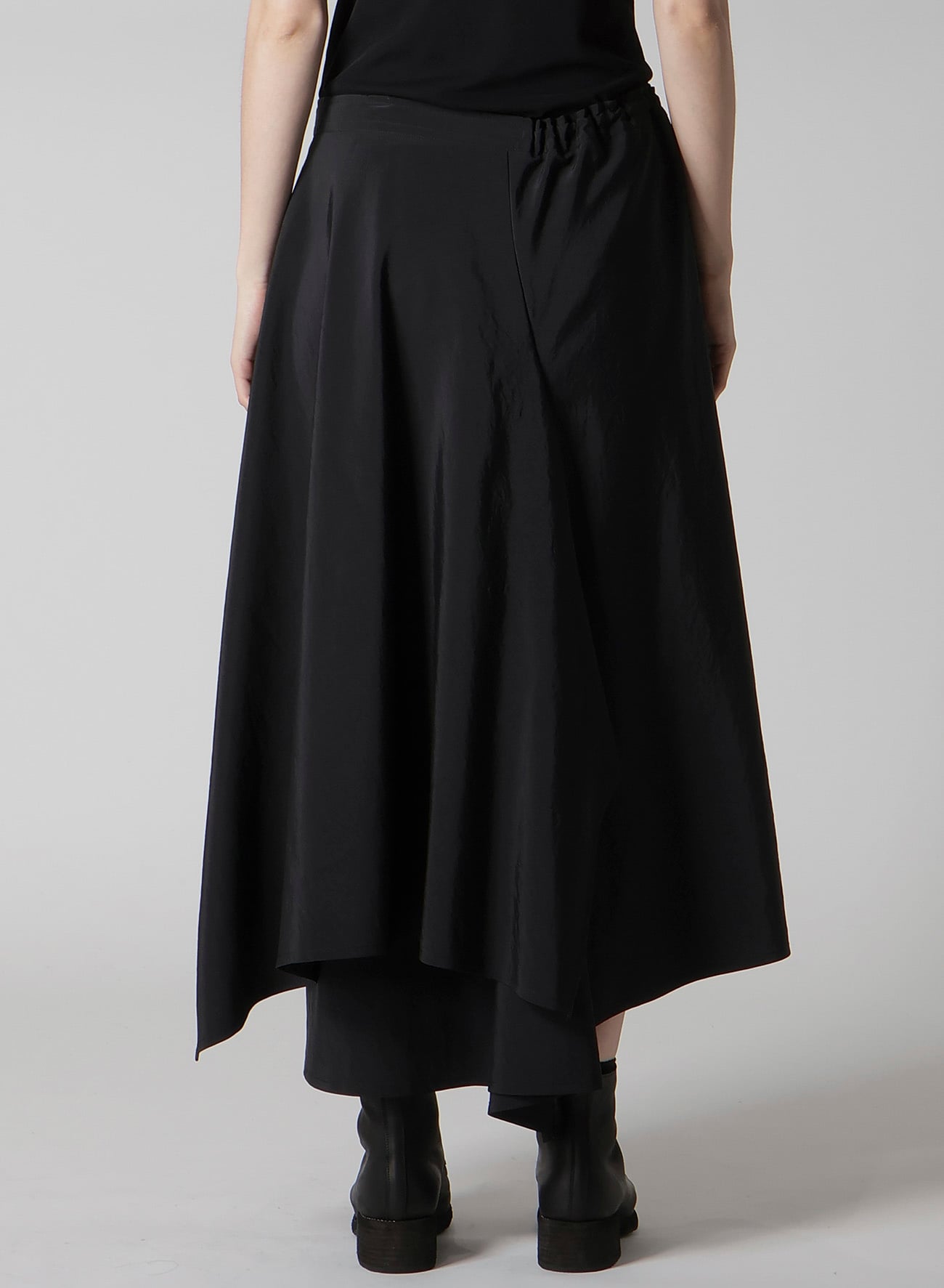 Ny/Si TAFFETA R GATHERED SKIRT
