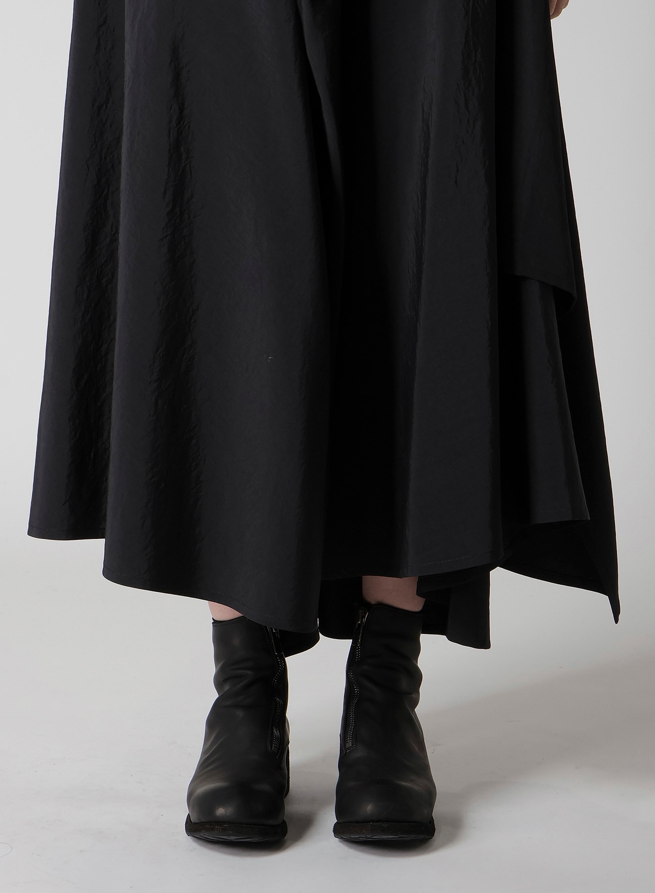 Ny/Si TAFFETA R GATHERED SKIRT