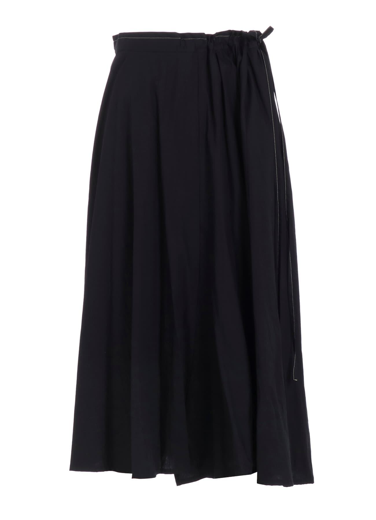 COTTON BROAD L GATHERED FLARE SKIRT