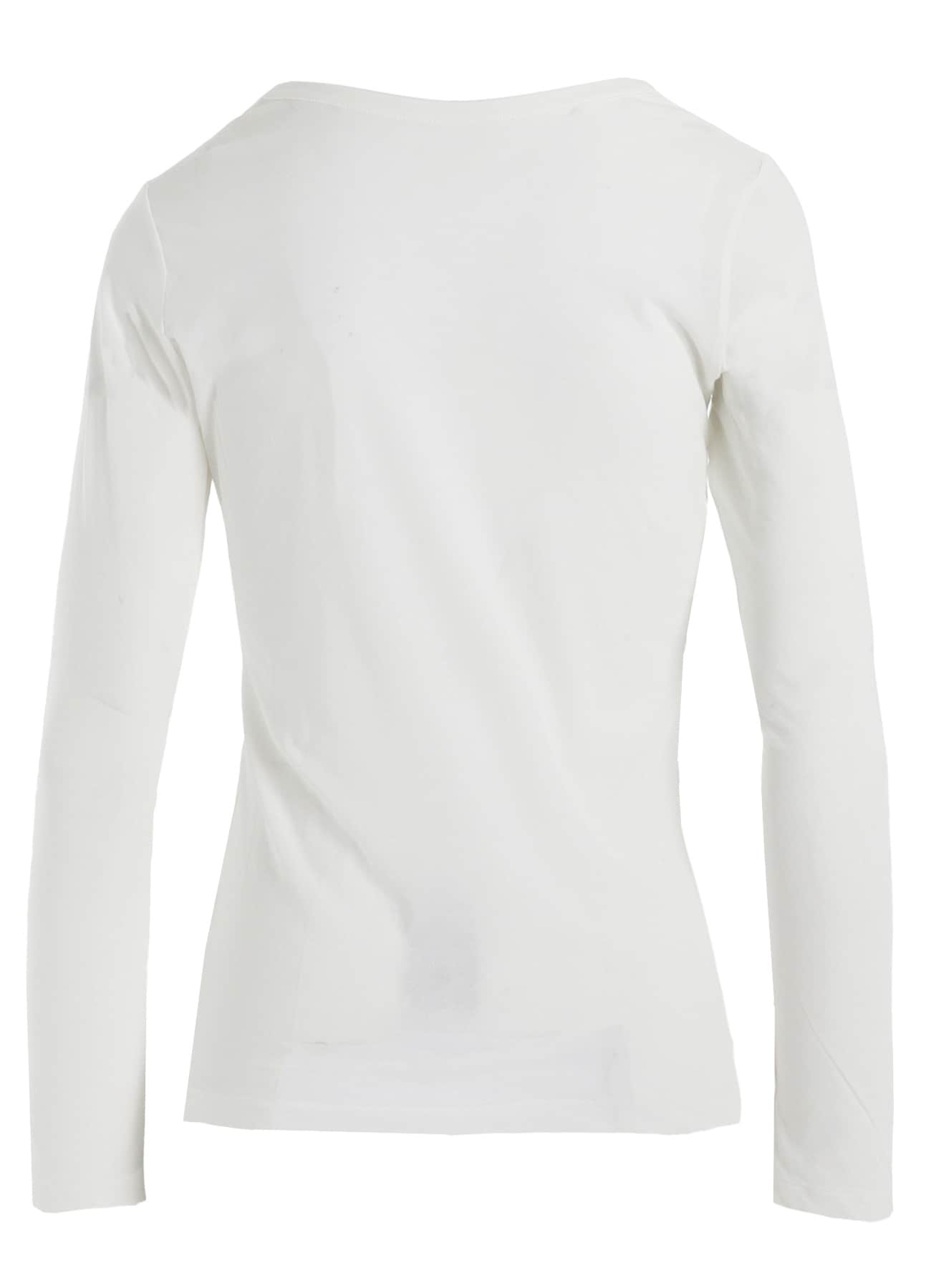 HIGH TWISTED JERSEY LONG SLV ROUND NECK T
