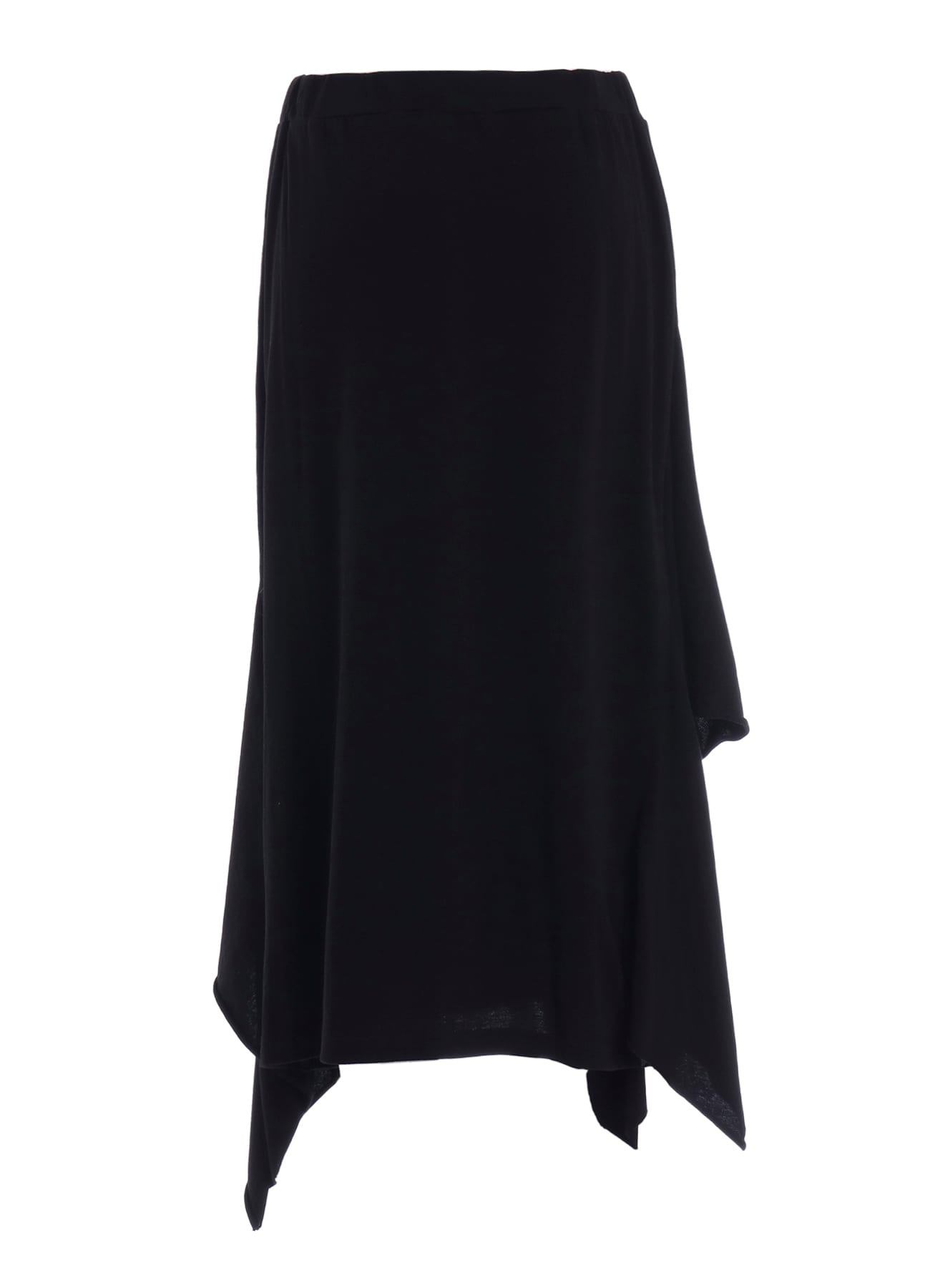 COTTON GAUZE DRAPED SKIRT