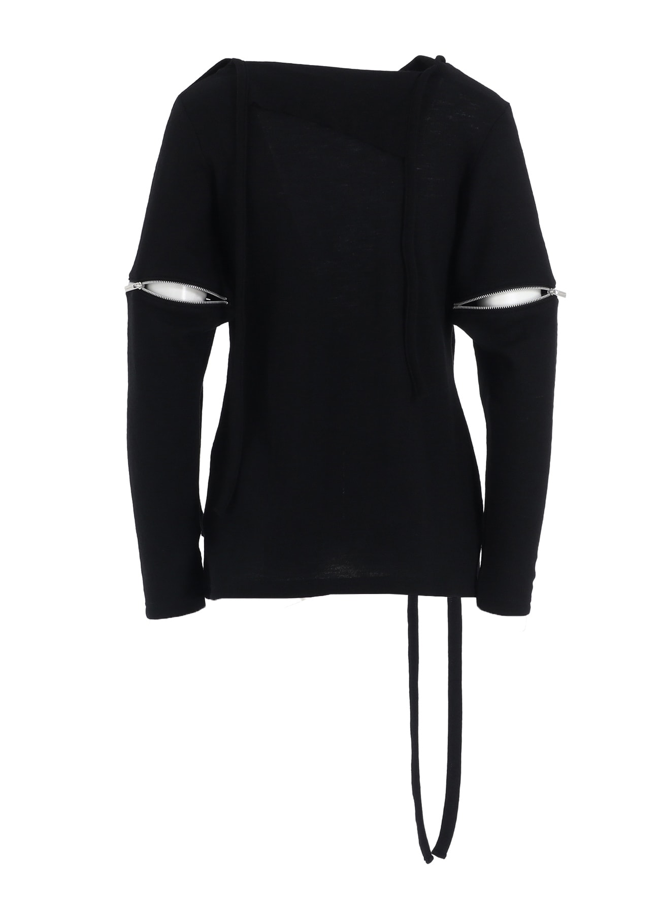 WOOL LIGHT MILLING SINGLE ZIP SLV STRAP PO