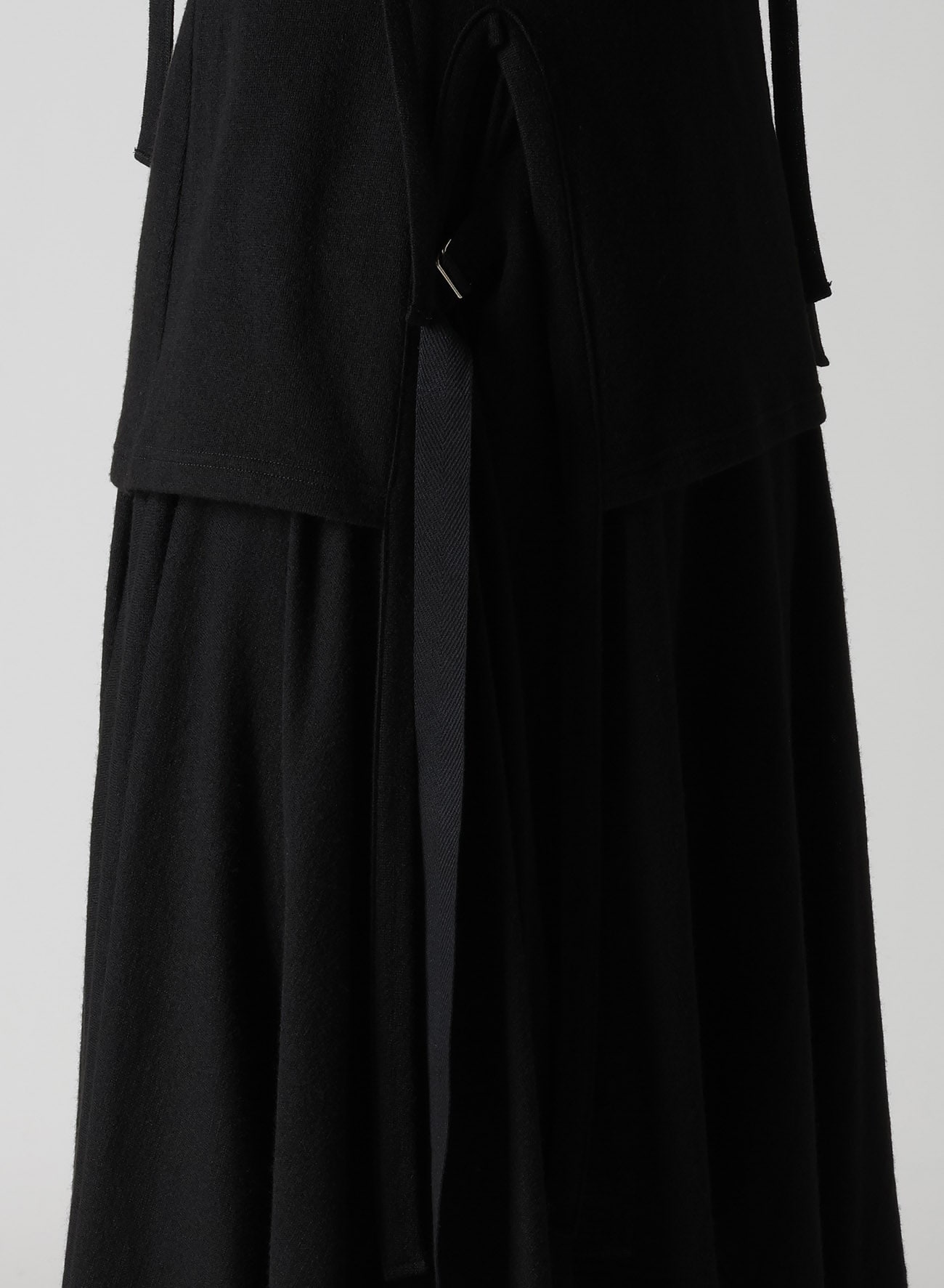 WOOL LIGHT MILLING SINGLE ZIP SLV STRAP PO