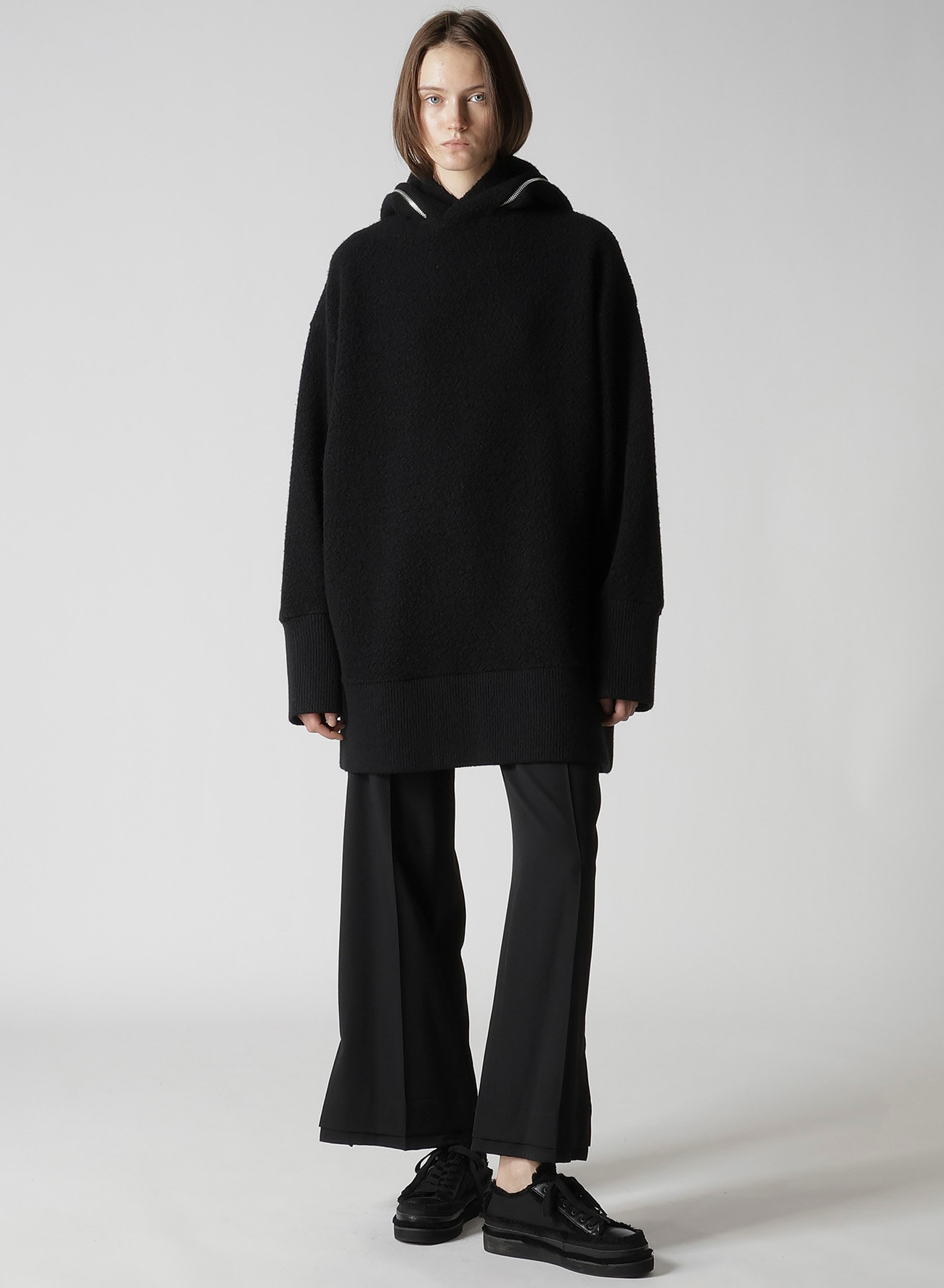 SHEEP PILE ZIP HOOD PO