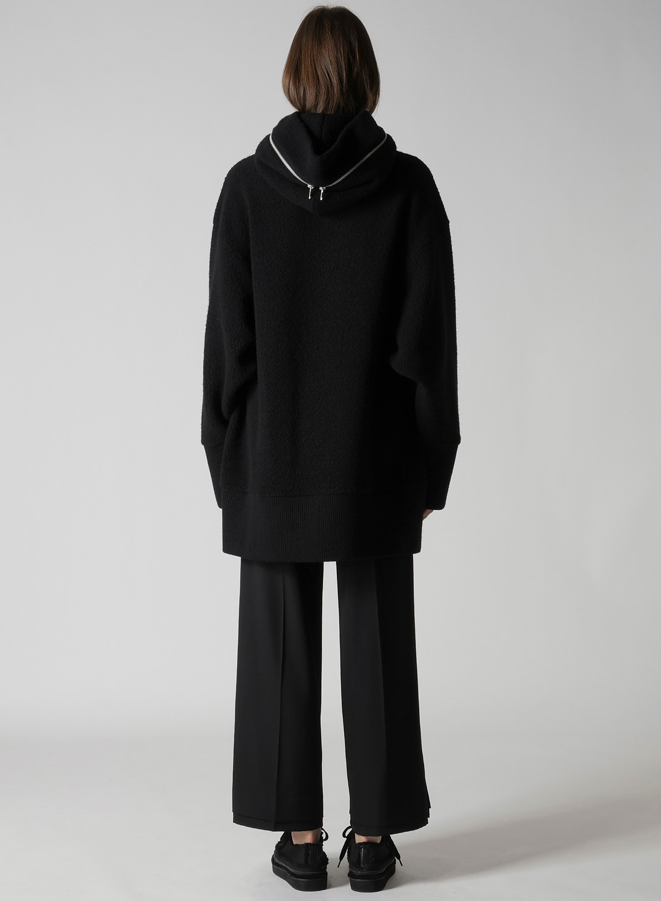 SHEEP PILE ZIP HOOD PO