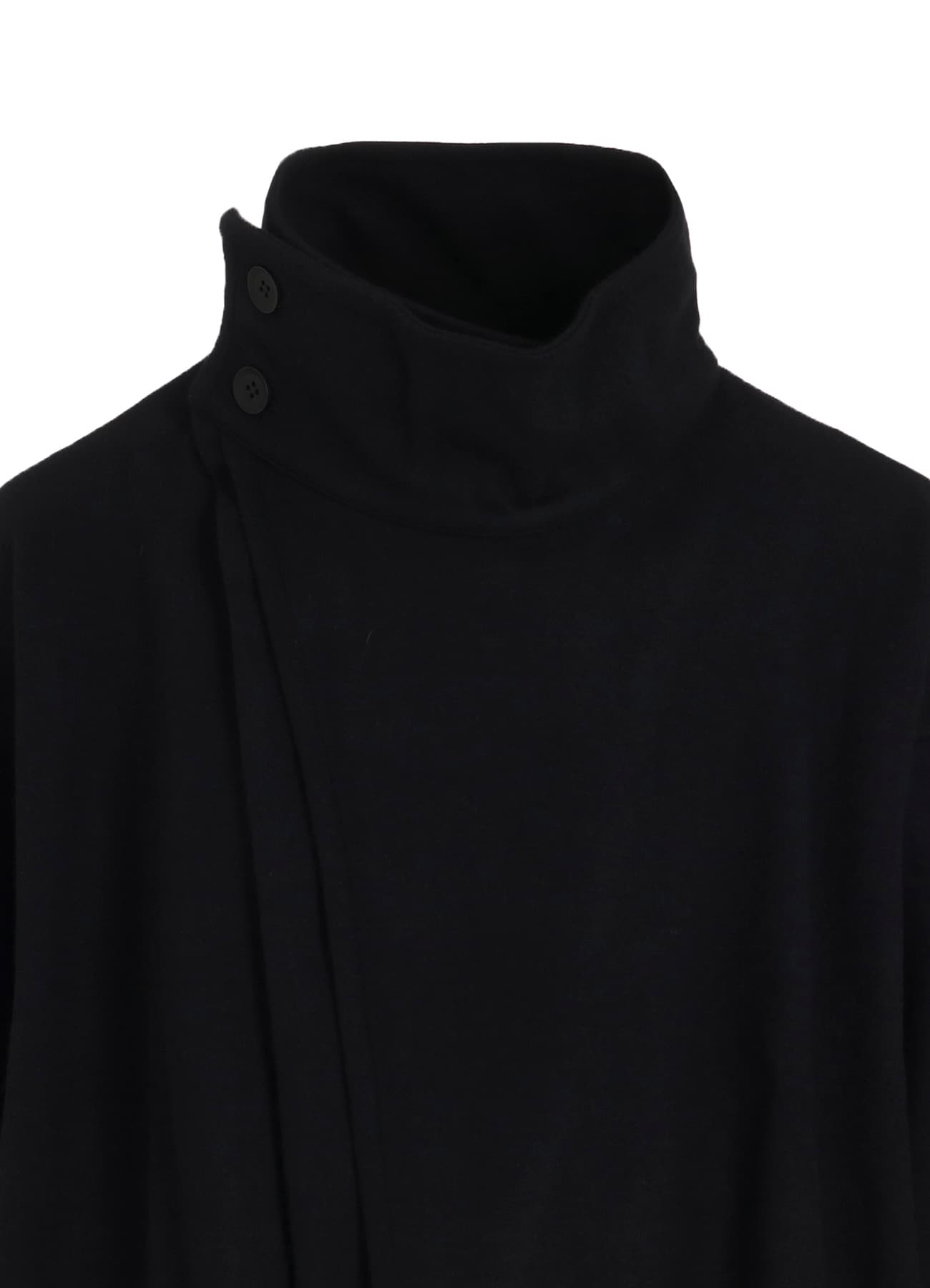 WOOLEN SINGLE JERSEY GATHERED PO A