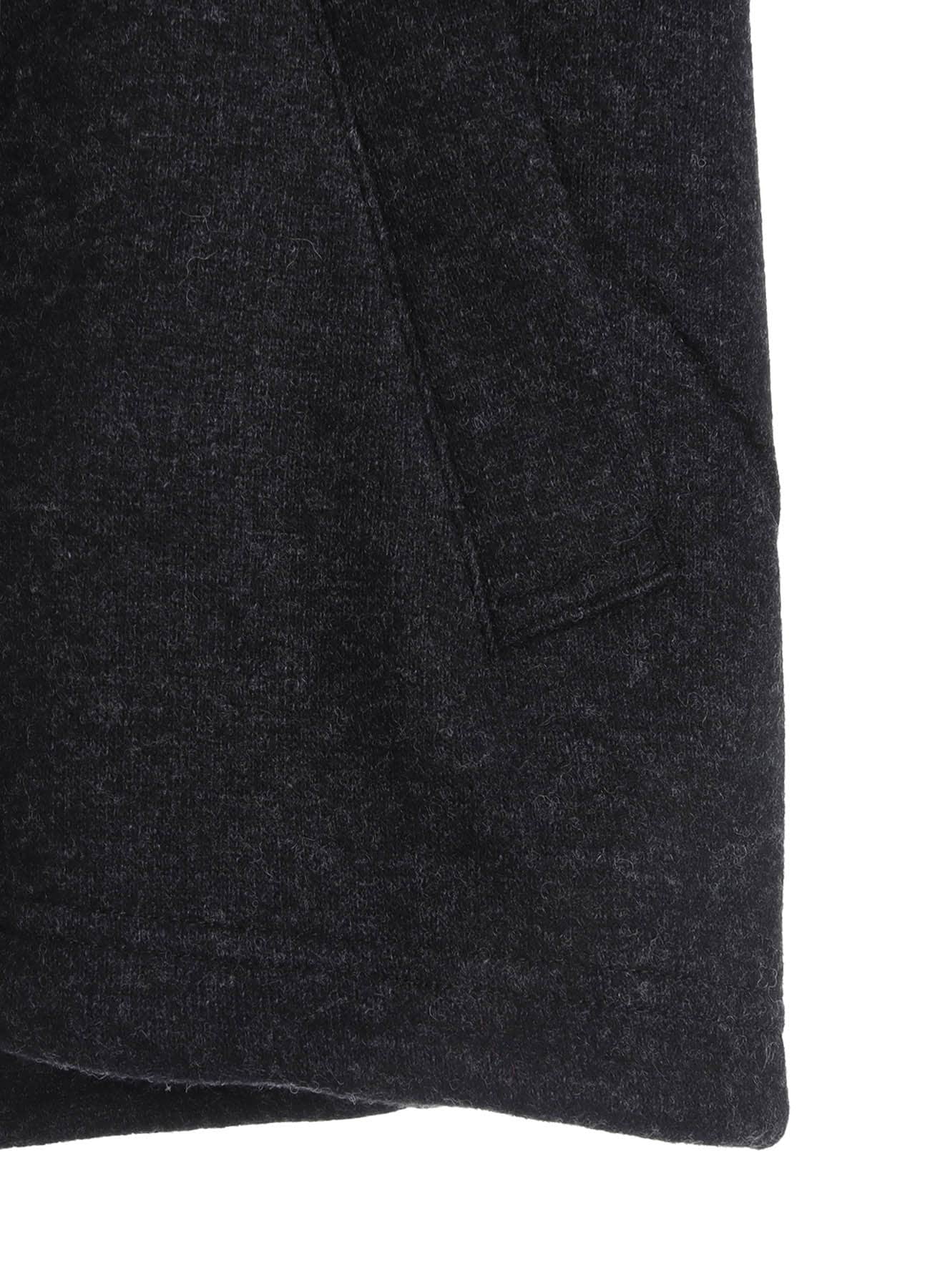 WOOLEN SINGLE JERSEY GATHERED PO B