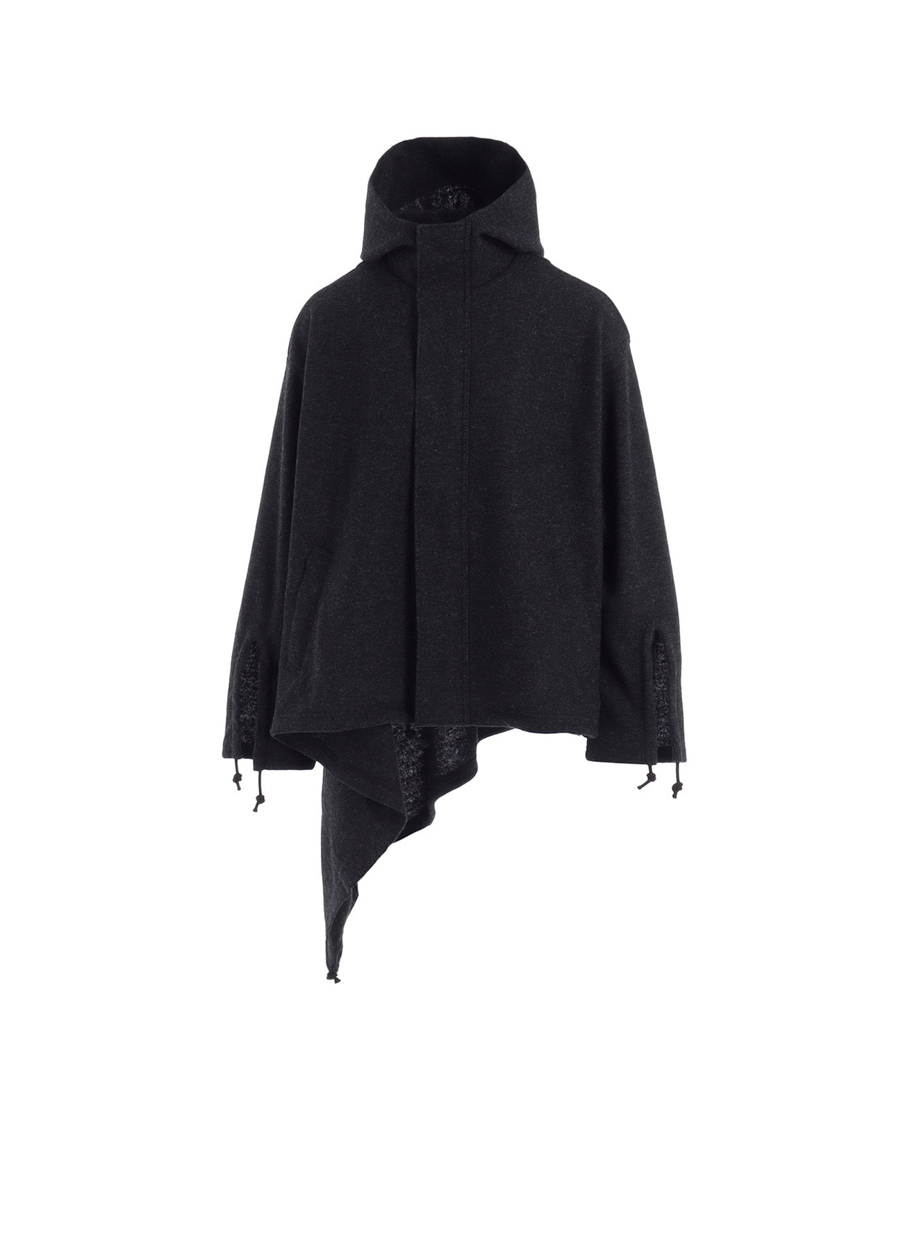 WOOLEN SINGLE JERSEY GATHERED PO B