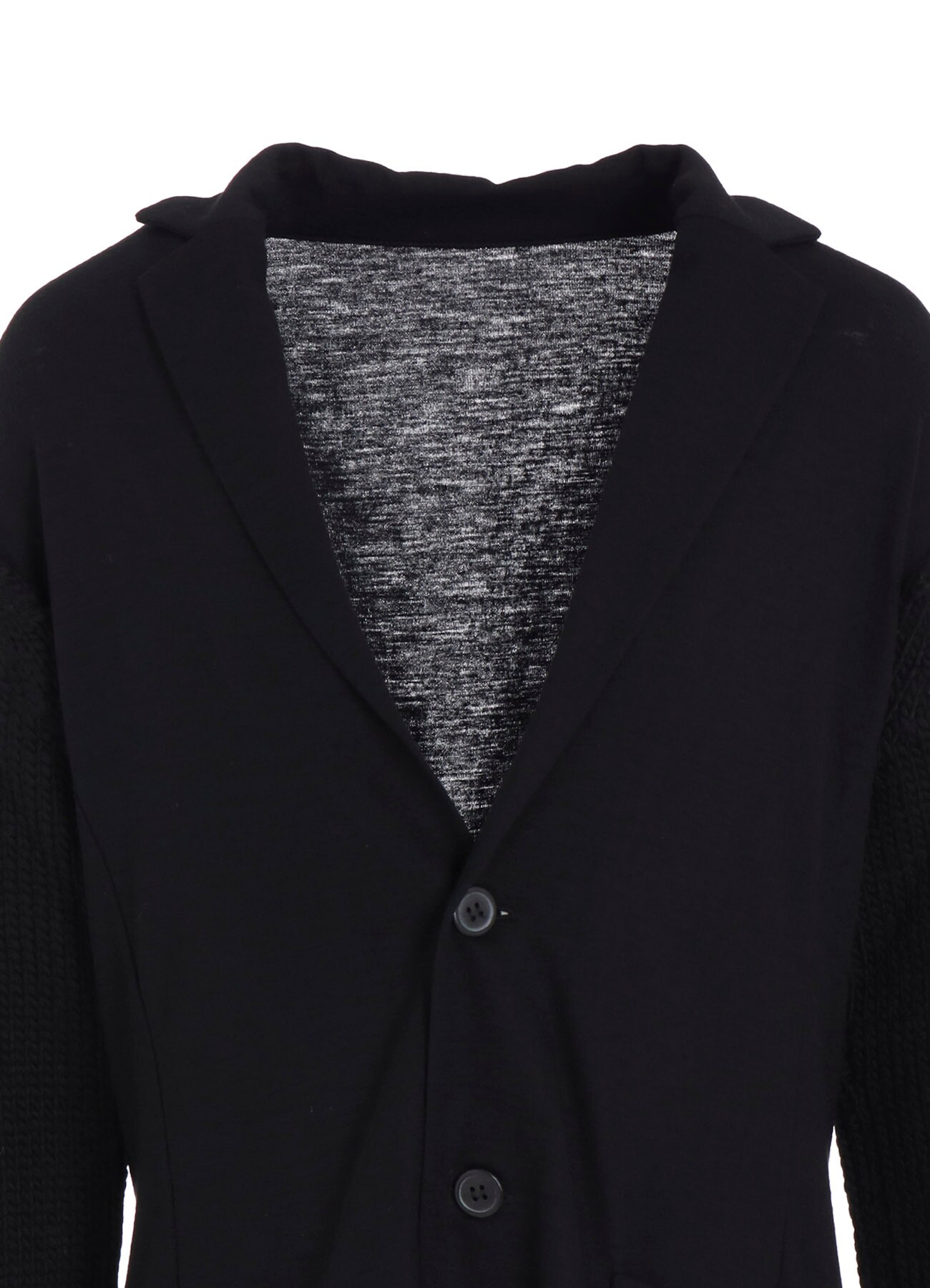 WOOL INTERLOCK SNOW PATTERN JACKET