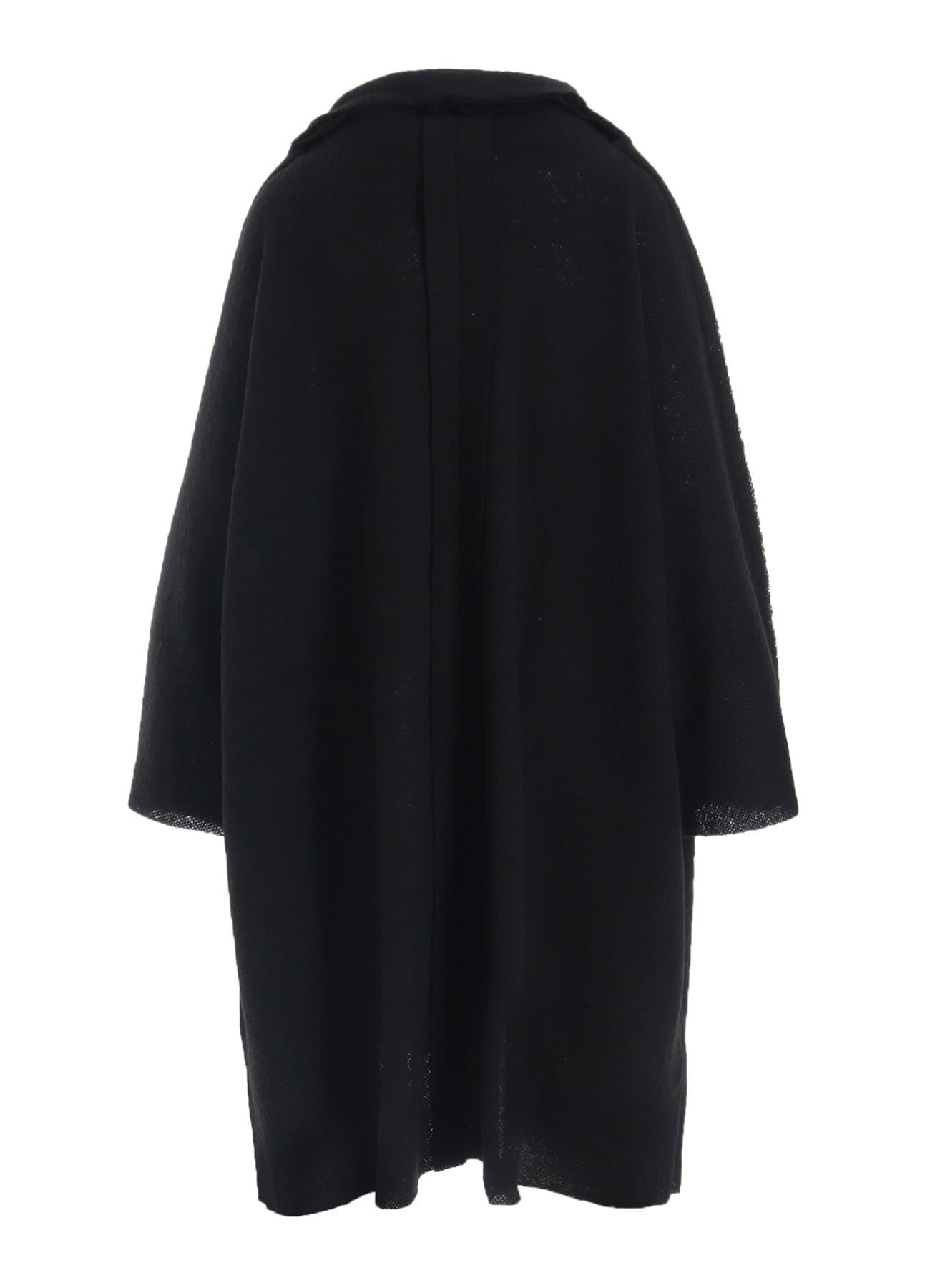 BRUSHED BOUCLE SEAM DETAIL COAT