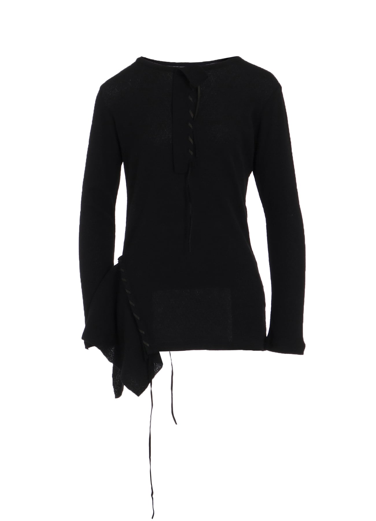HIGH TWISTED LINKS STRING ROUND NECK PO