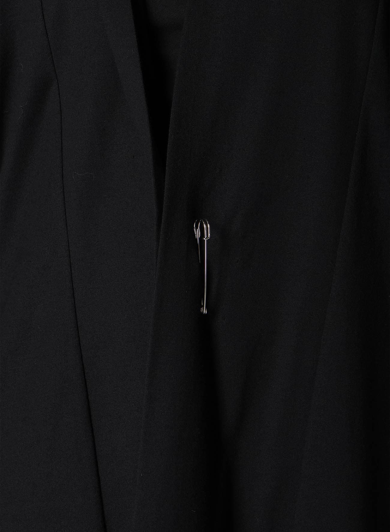 COTTON SINGLE JERSEY LONG CARDIGAN