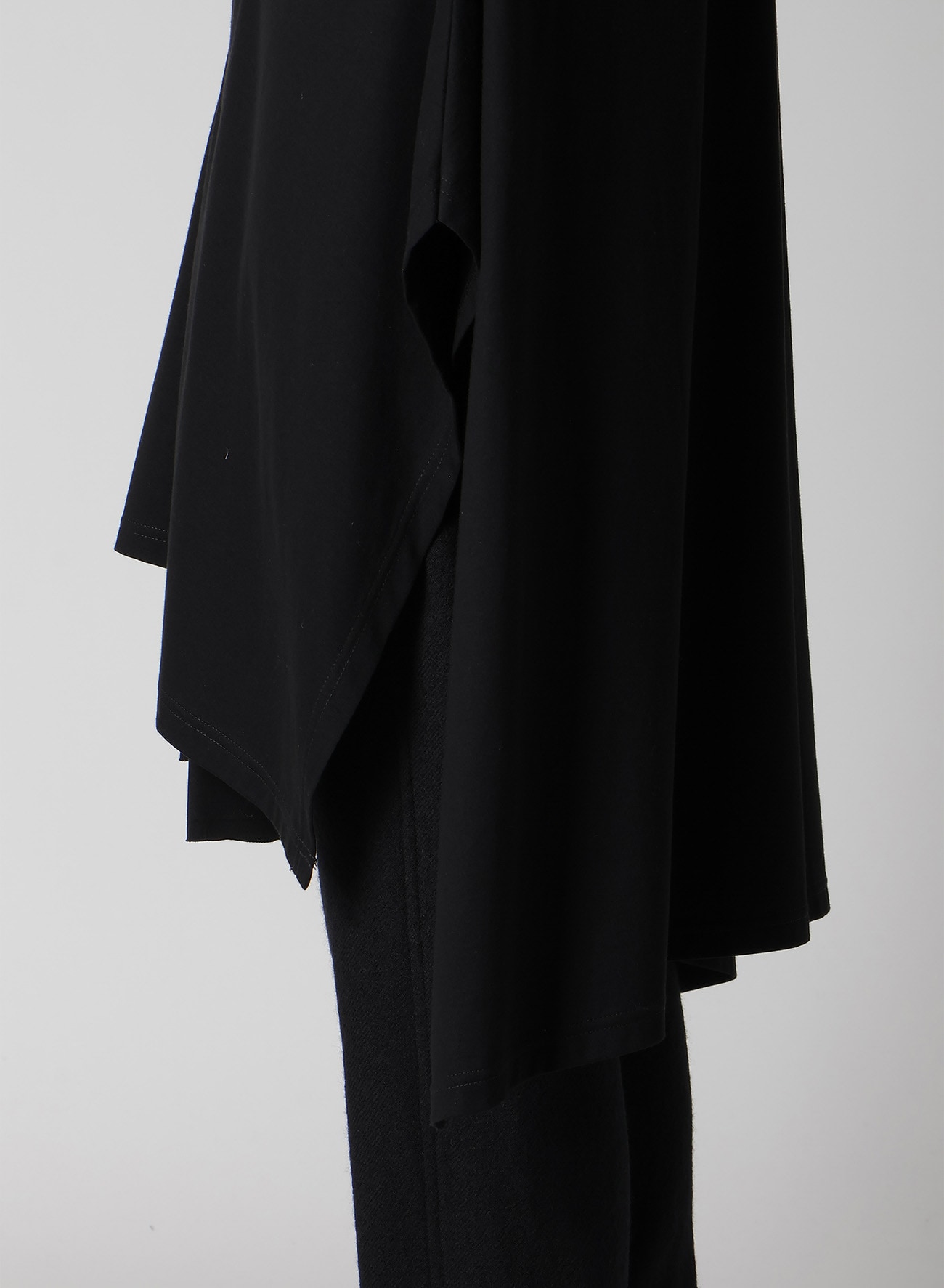 COTTON SINGLE JERSEY LONG CARDIGAN