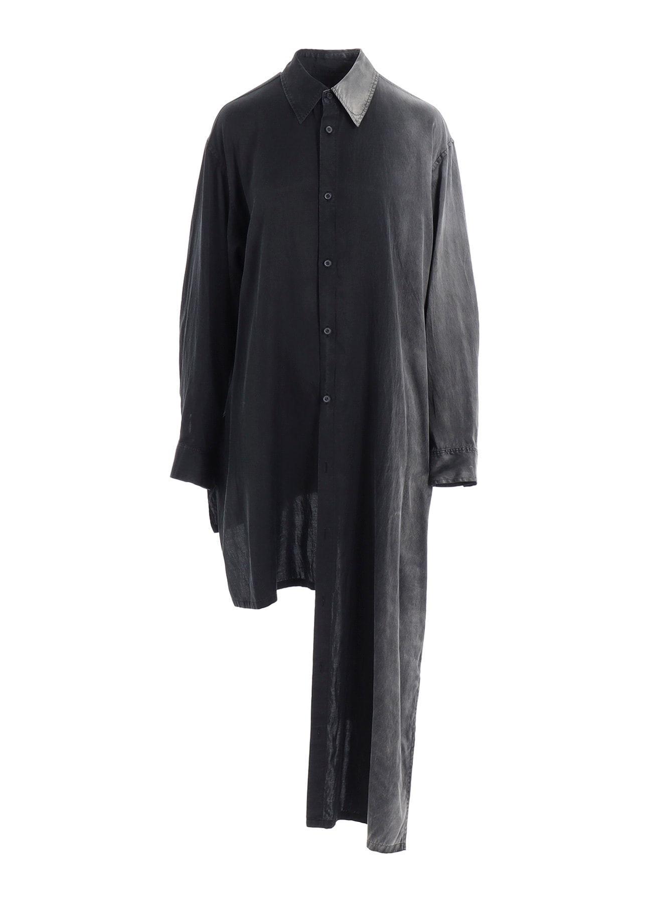 Cu/C BLEACHED SATIN KNOT DETAIL BLOUSE