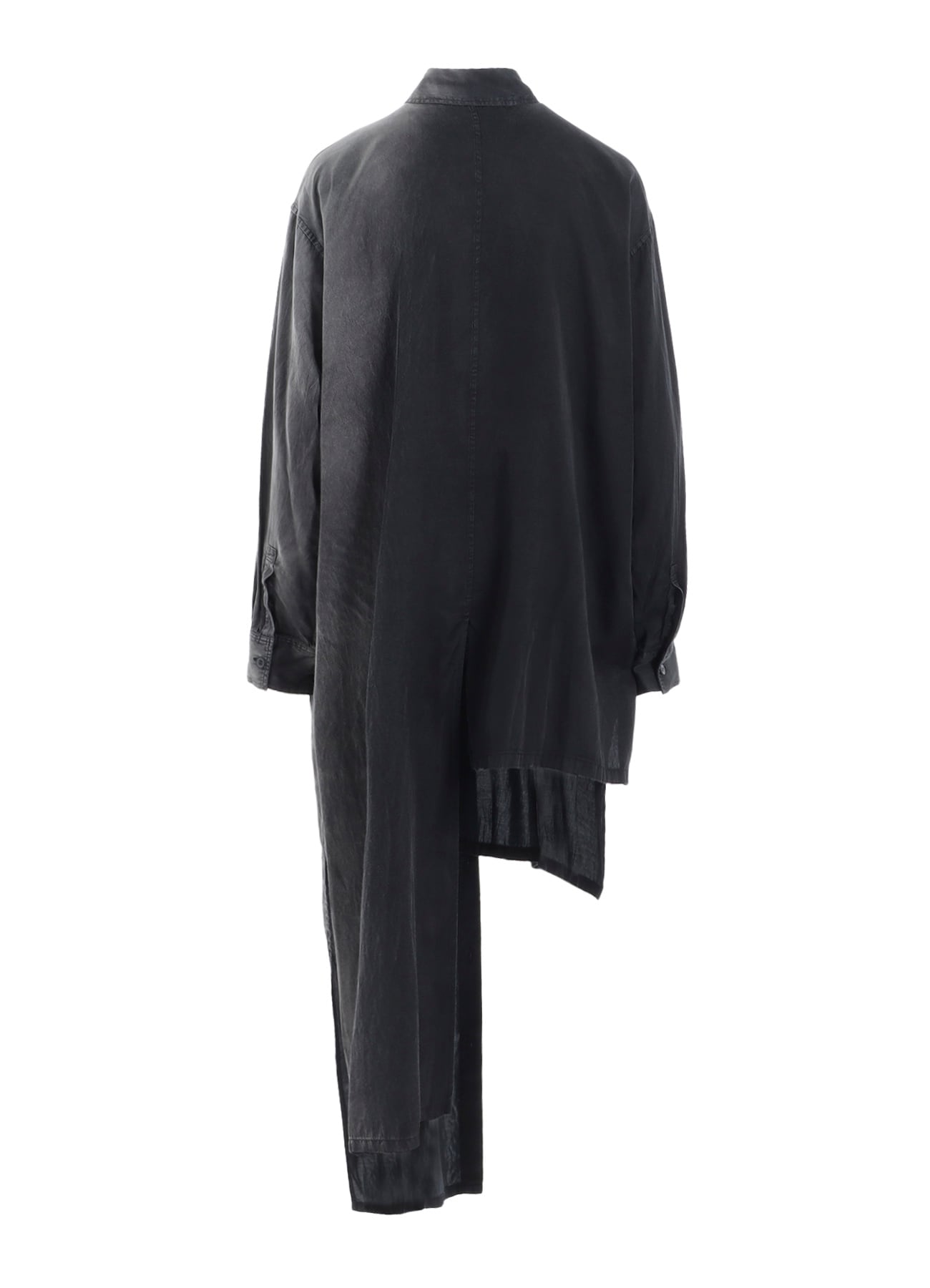 Cu/C BLEACHED SATIN KNOT DETAIL BLOUSE