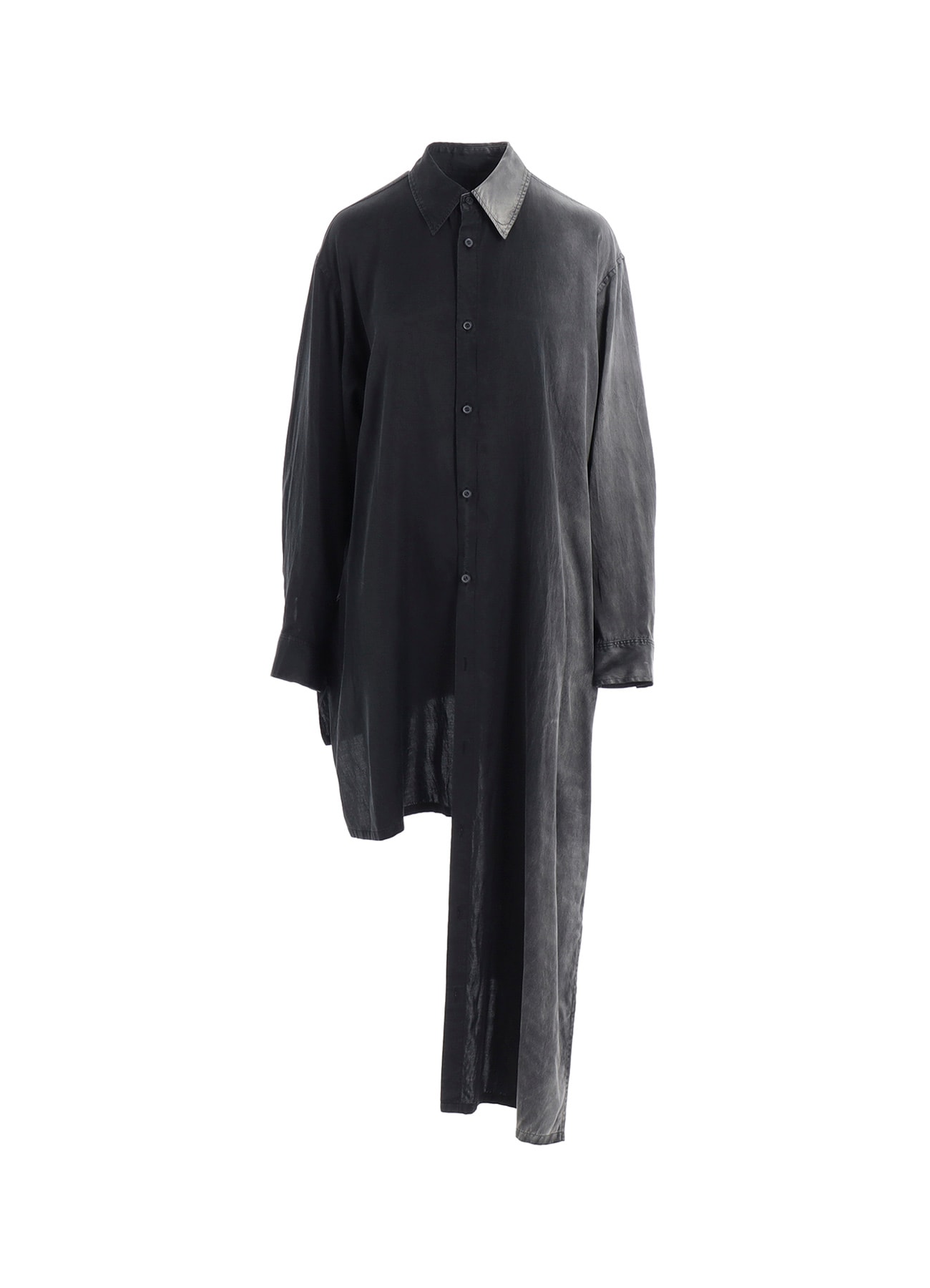 Cu/C BLEACHED SATIN KNOT DETAIL BLOUSE
