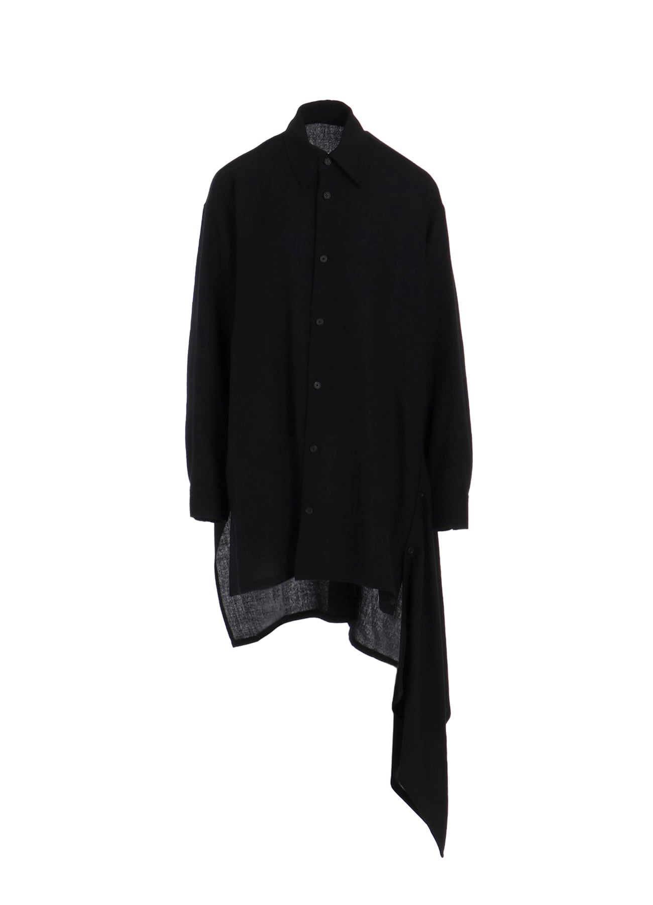 WOOL VIYELLA ADJUSTABLE BLOUSE