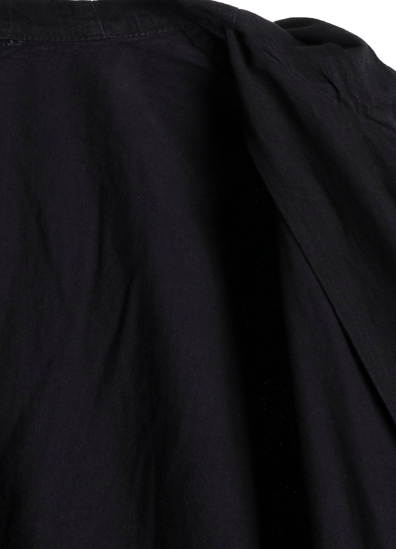 PERMANGANATE BLEACHED DENIM DOLMAN SLV COAT
