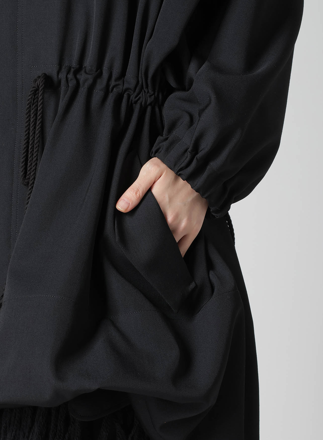 GABARDINE DOLMAN SLV COAT