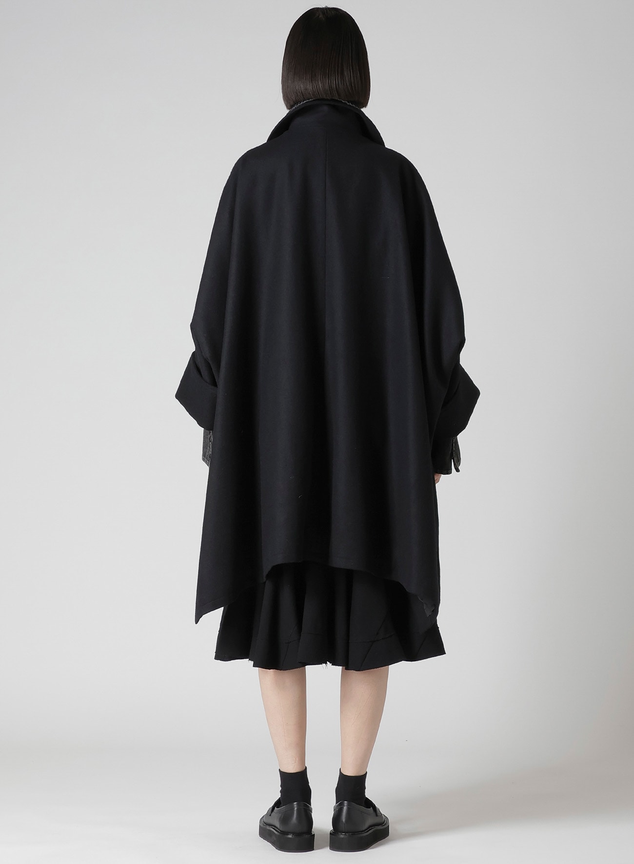 MELTON HIGH NECK COAT