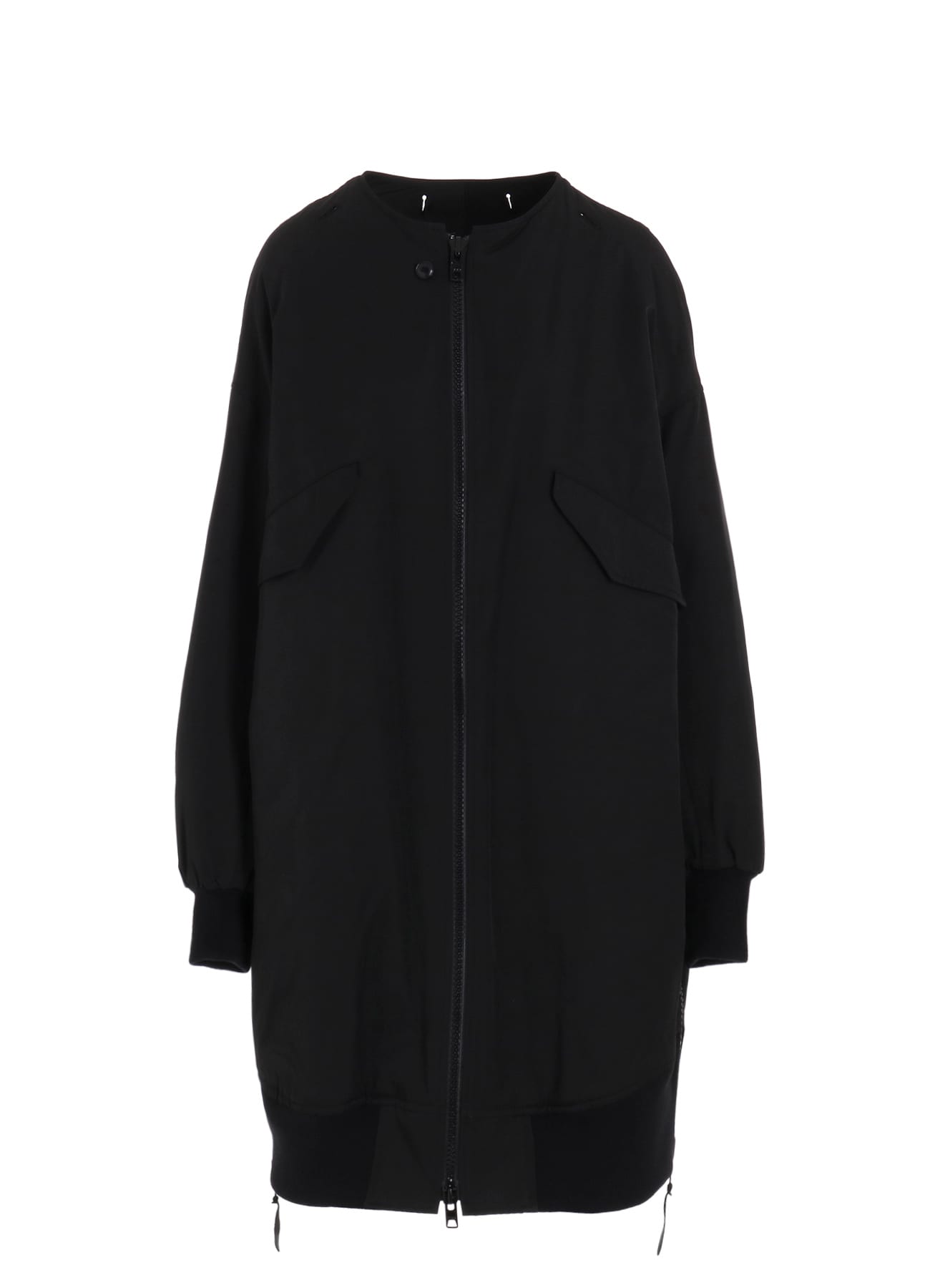 Ny/C TWILL HOODED BOMBER