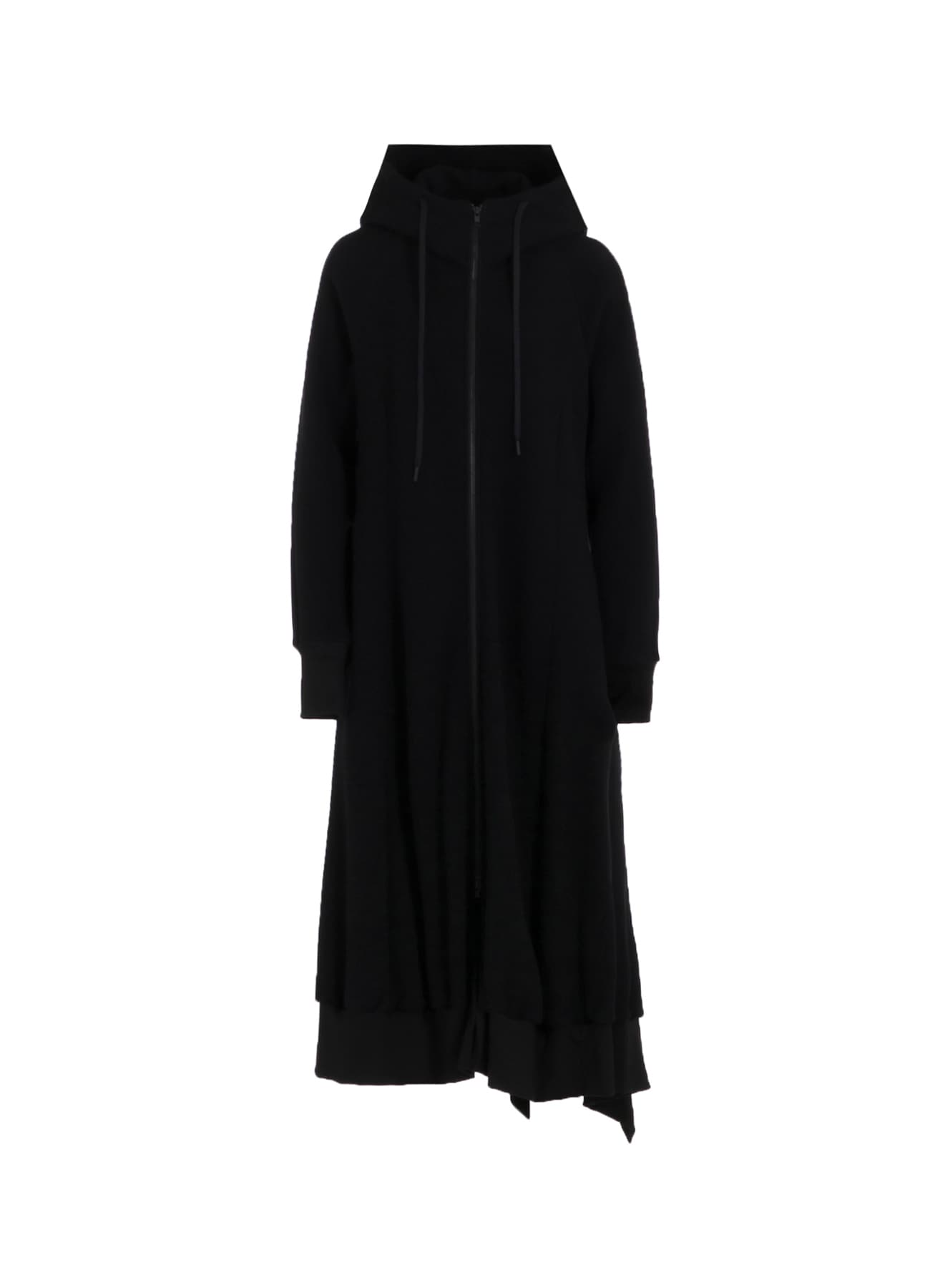 Liy/C BRUSHED FRENCH TERRY HOODED TRACK DRESS