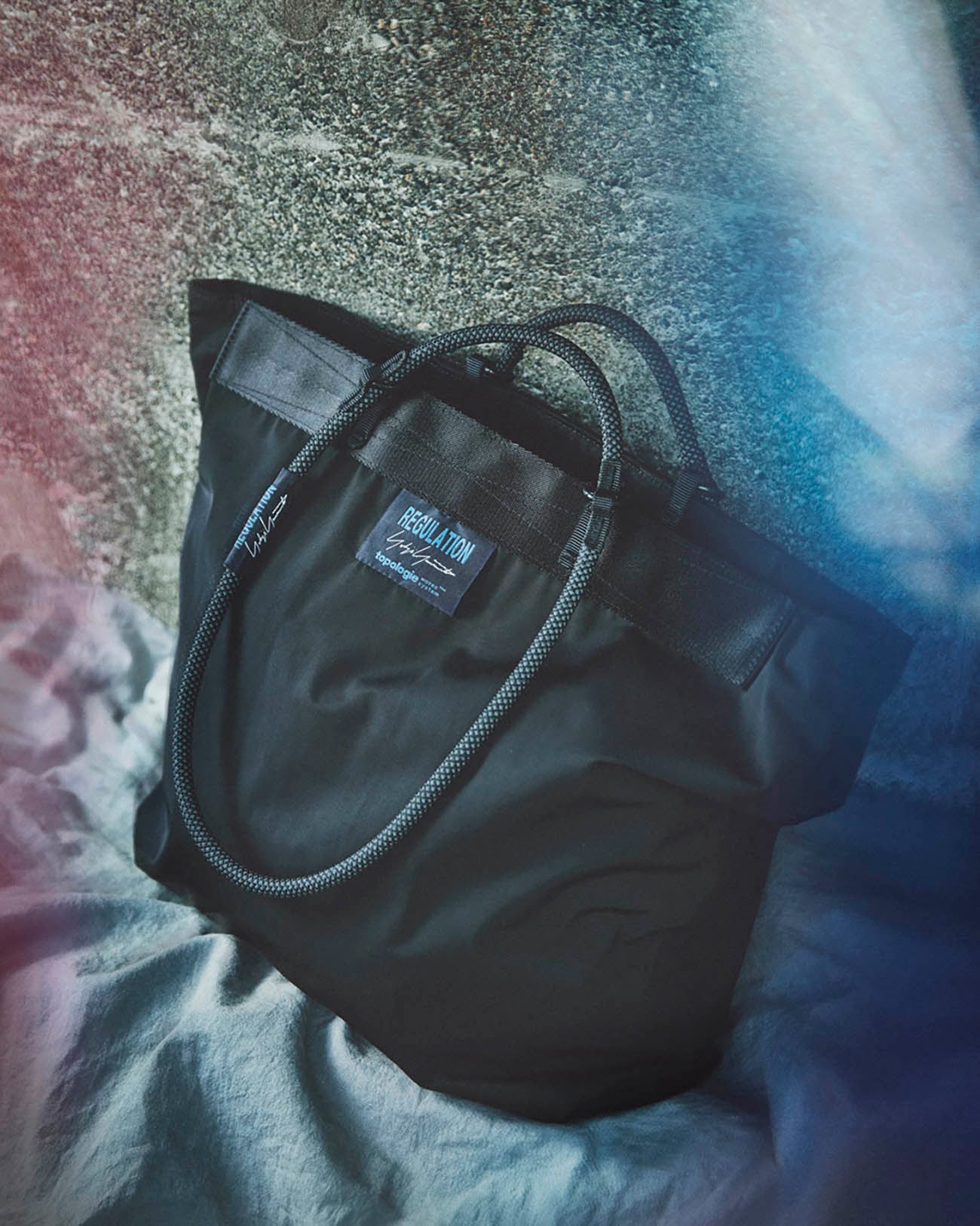 【9/10 10:00 release】TECH SATEEN YY TOTE