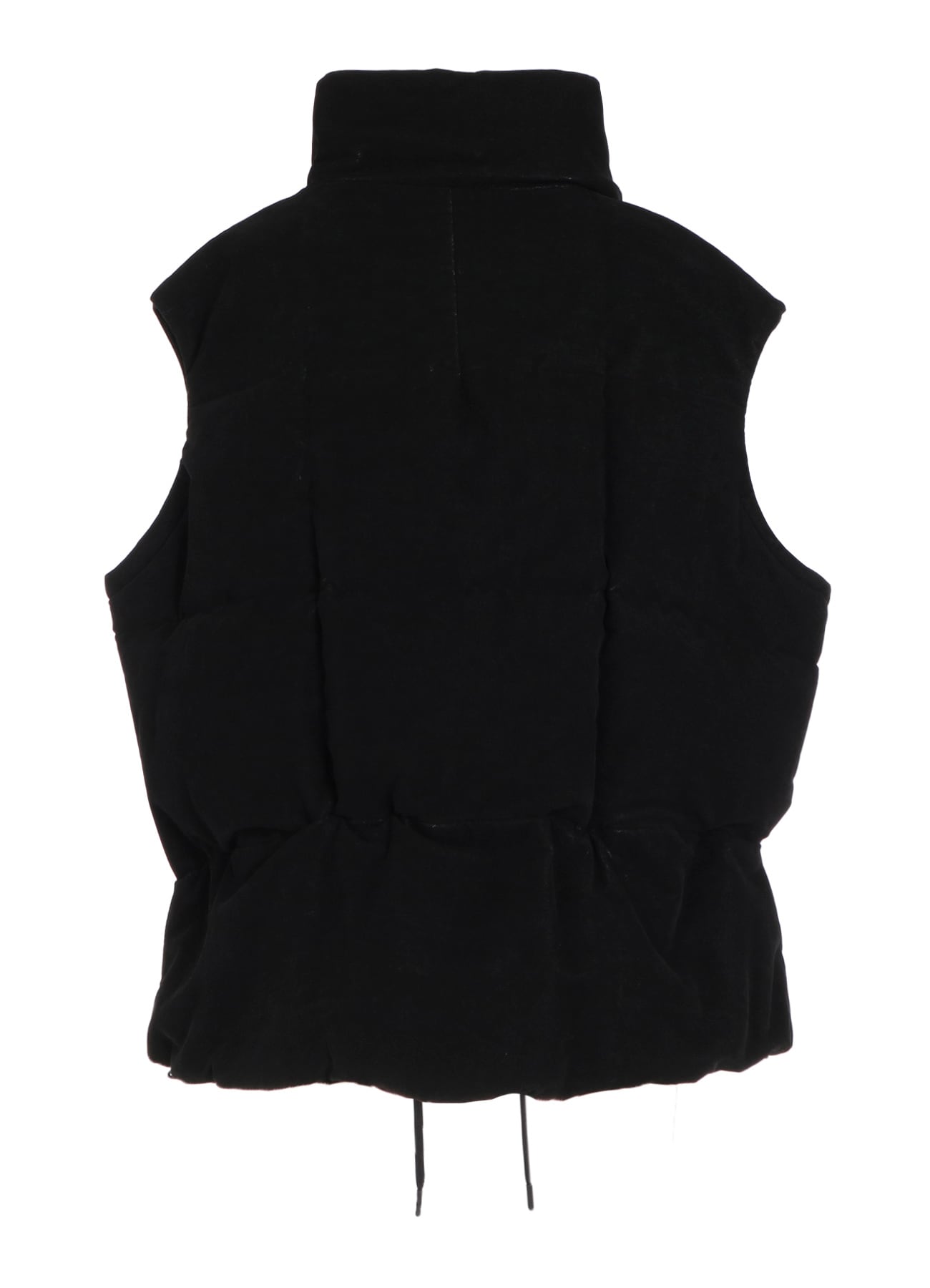 STRETCHED VELVET PADDED VEST