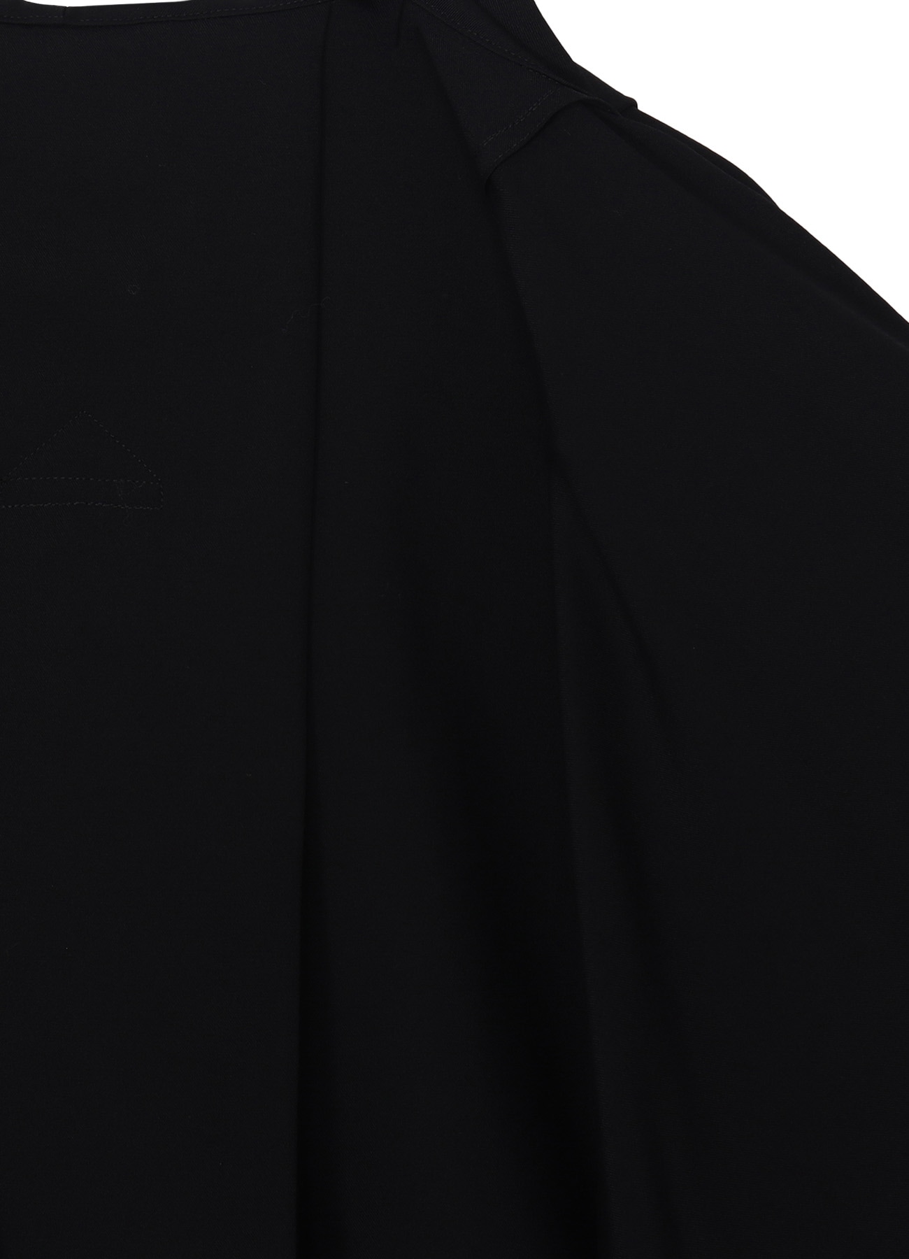 GABARDINE HODDED CAPE COAT
