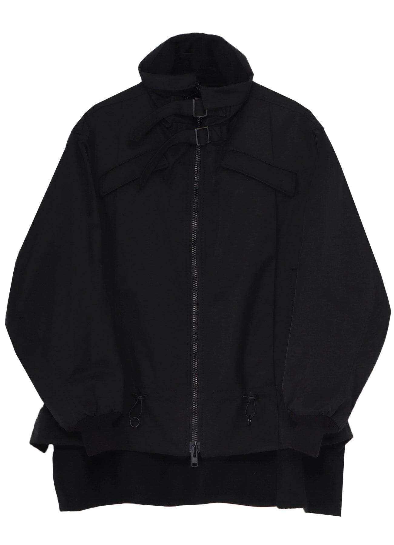 Ny/C TWILL SHIRRING DETAIL JACKET