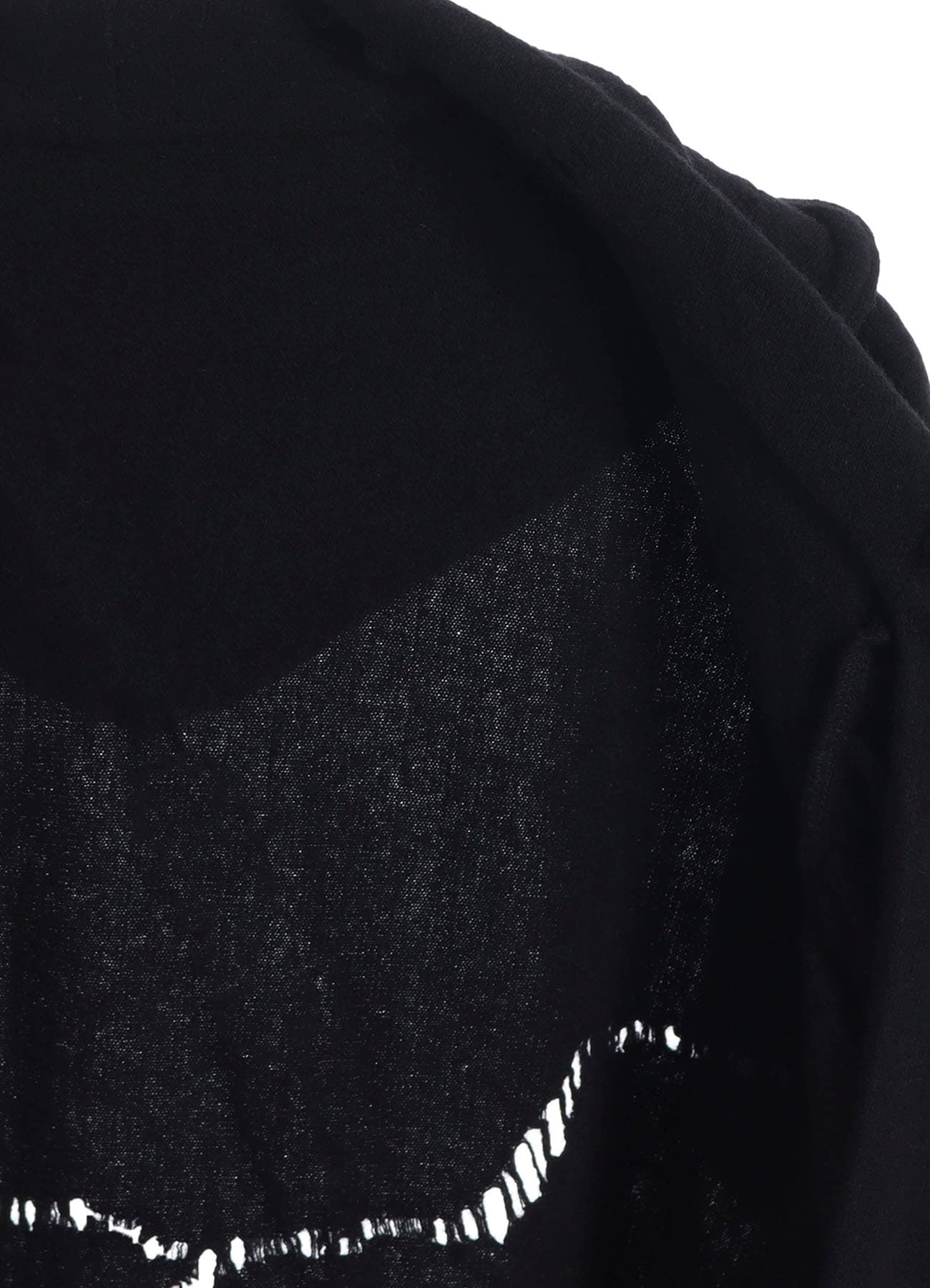 W DETAIL JERSEY SHIRRING DETAIL JACKET