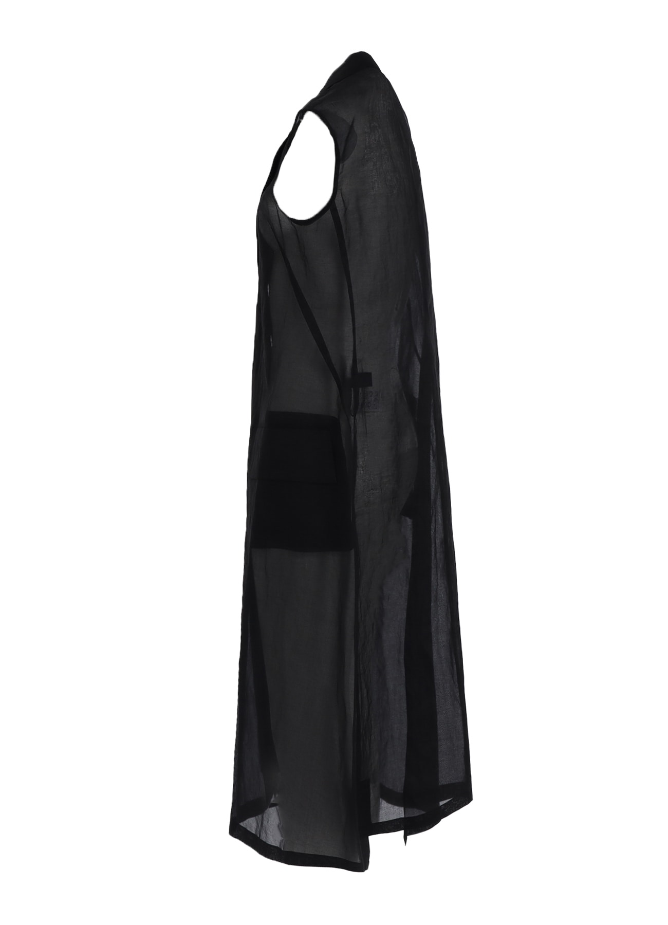 COTTON ORGANZA SLEEVELESS JKT