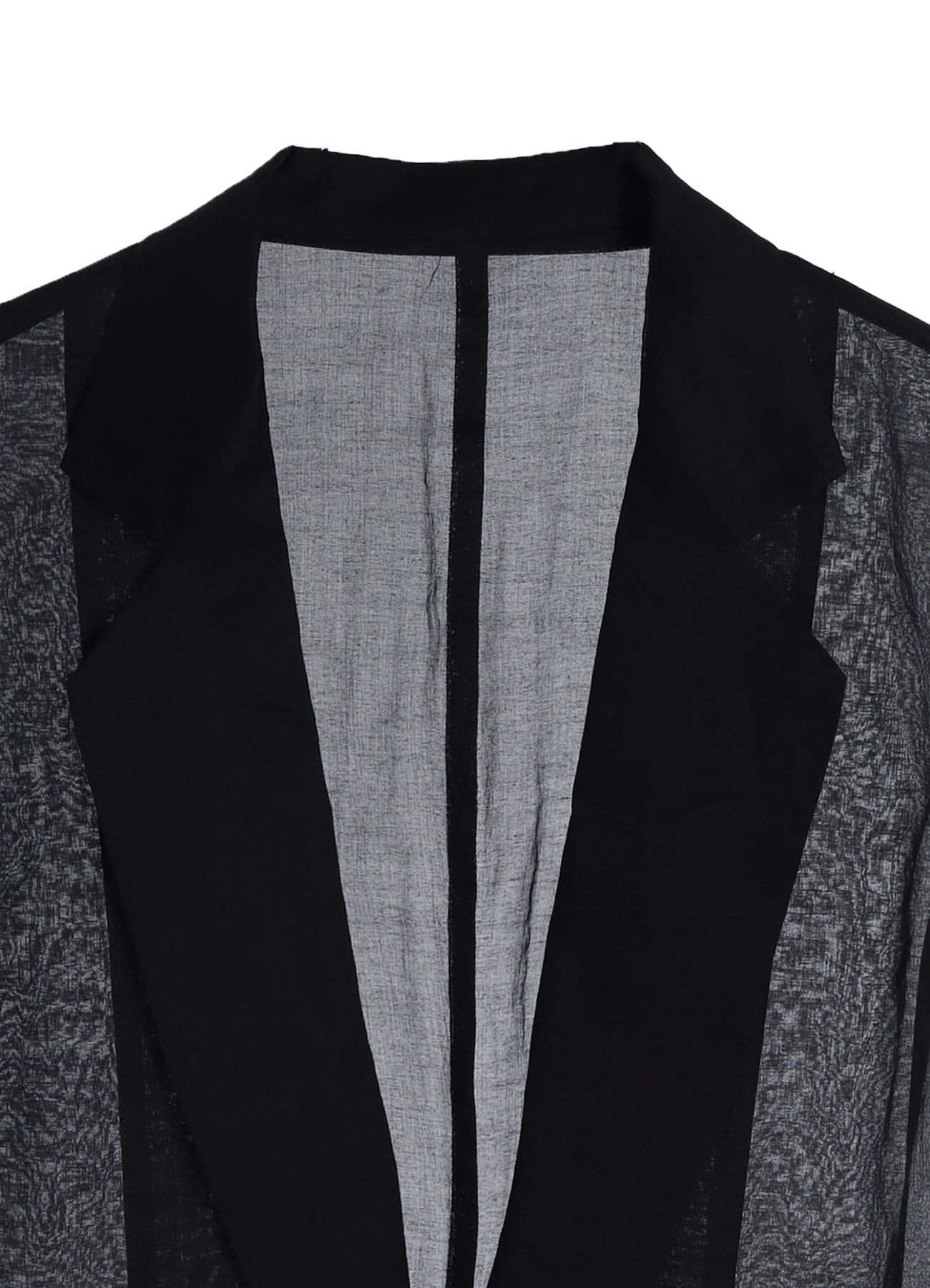 COTTON ORGANZA SLEEVELESS JKT