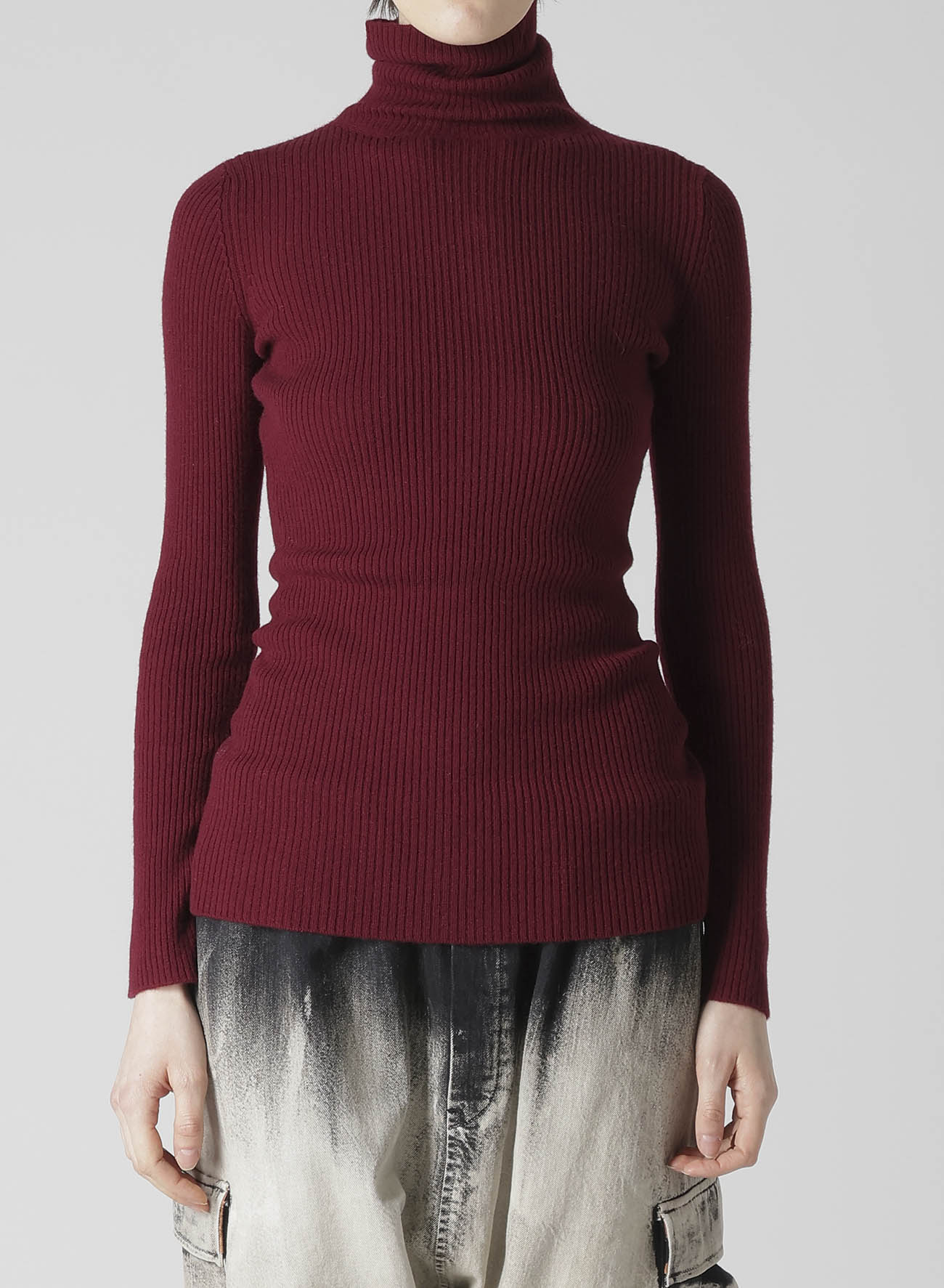 QUARTZ 2/26 RIBBED HIGH NECK