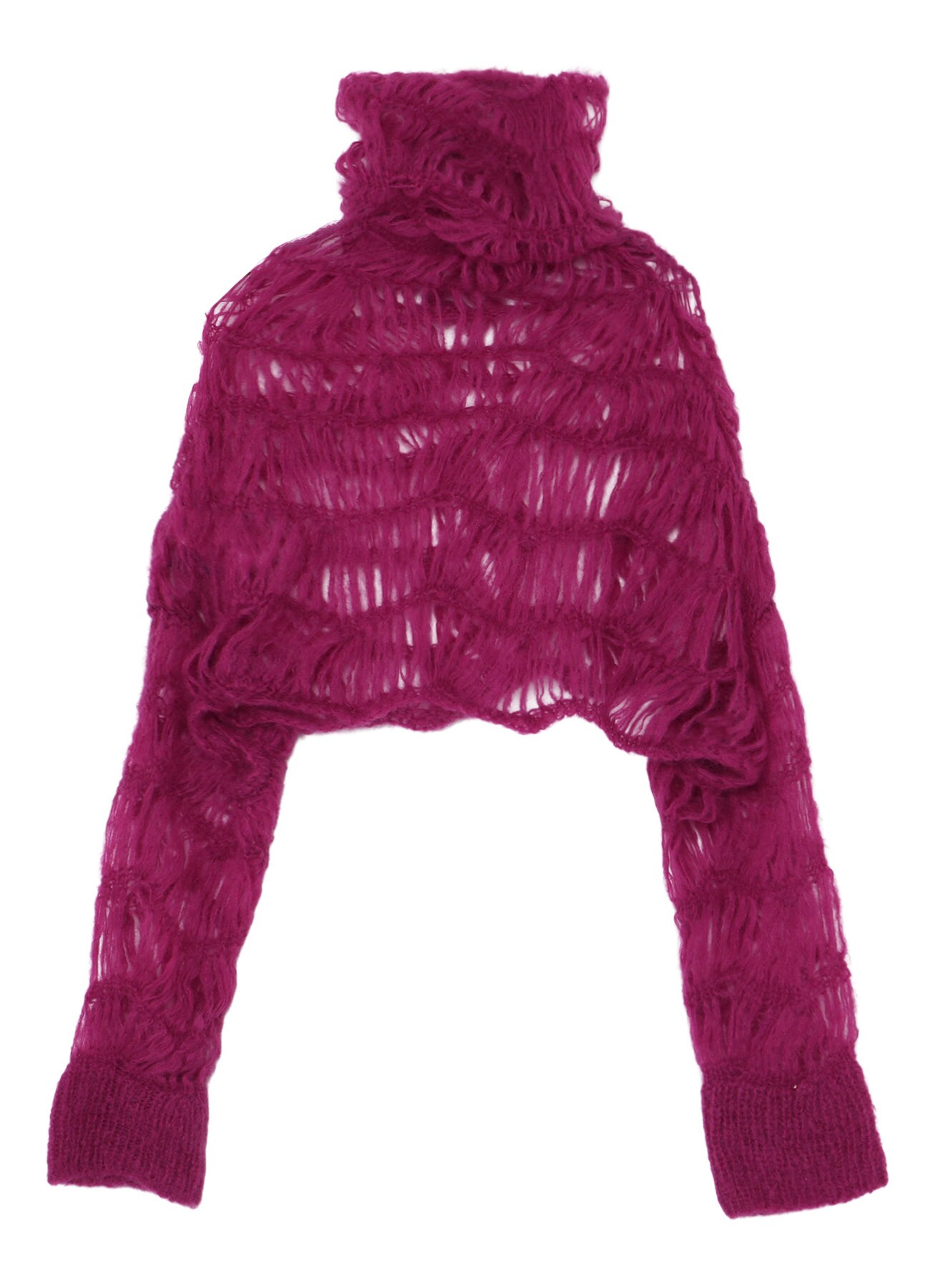 MAON HIGH-NECK CROPPED TOP