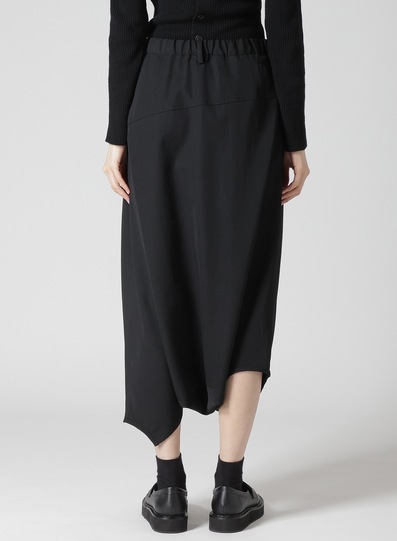 GABARDINE PANELED SALOUEL PANTS