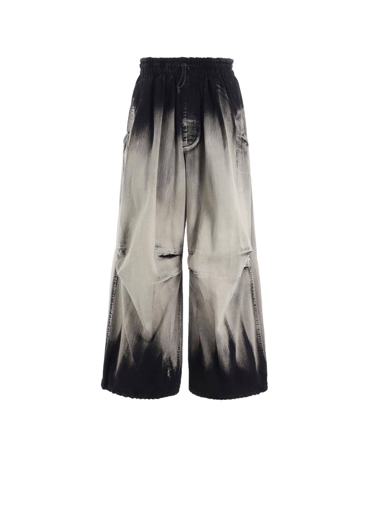 10OZ BLEACHED DENIM PARACHUTE PANTS